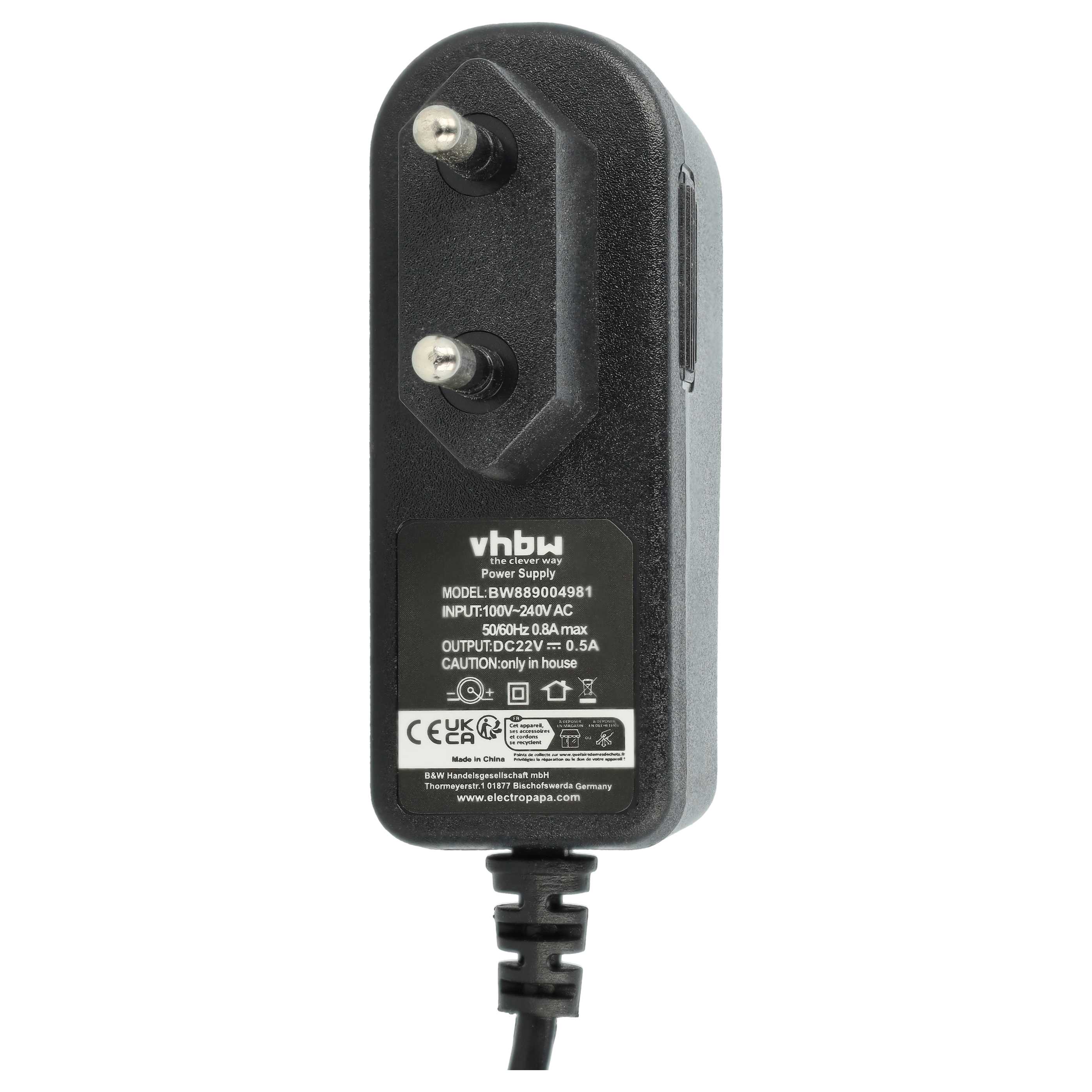 Caricabatterie sostituisce Arcelik C00903384 per aspirapolvere a batteria Grundig 