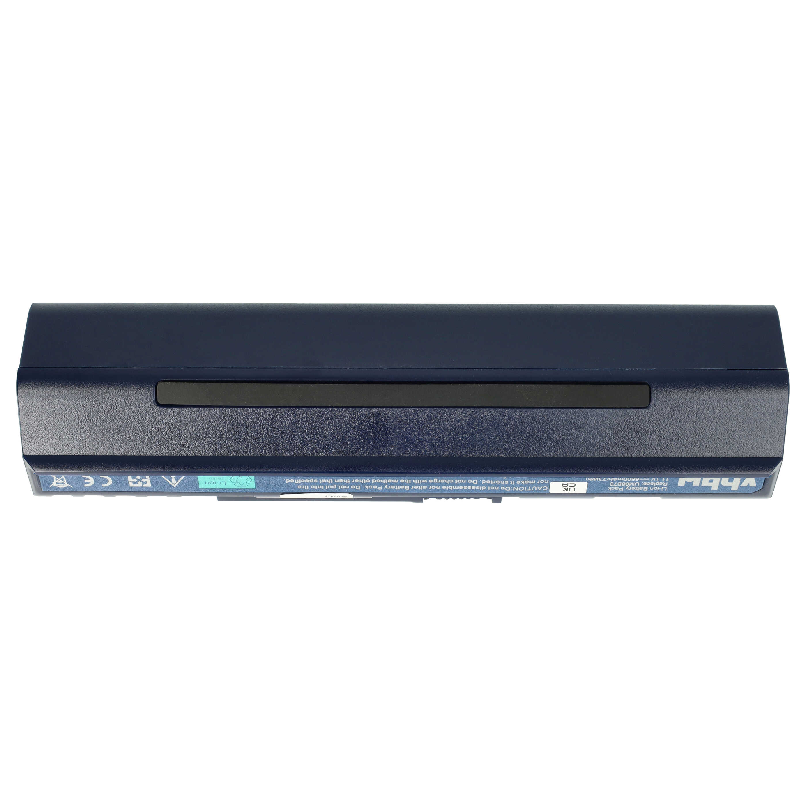 Notebook Battery Replacement for Acer 934T2780F, BT.00607.039, BT.00605.035 - 6600mAh 11.1V Li-Ion, dark blue