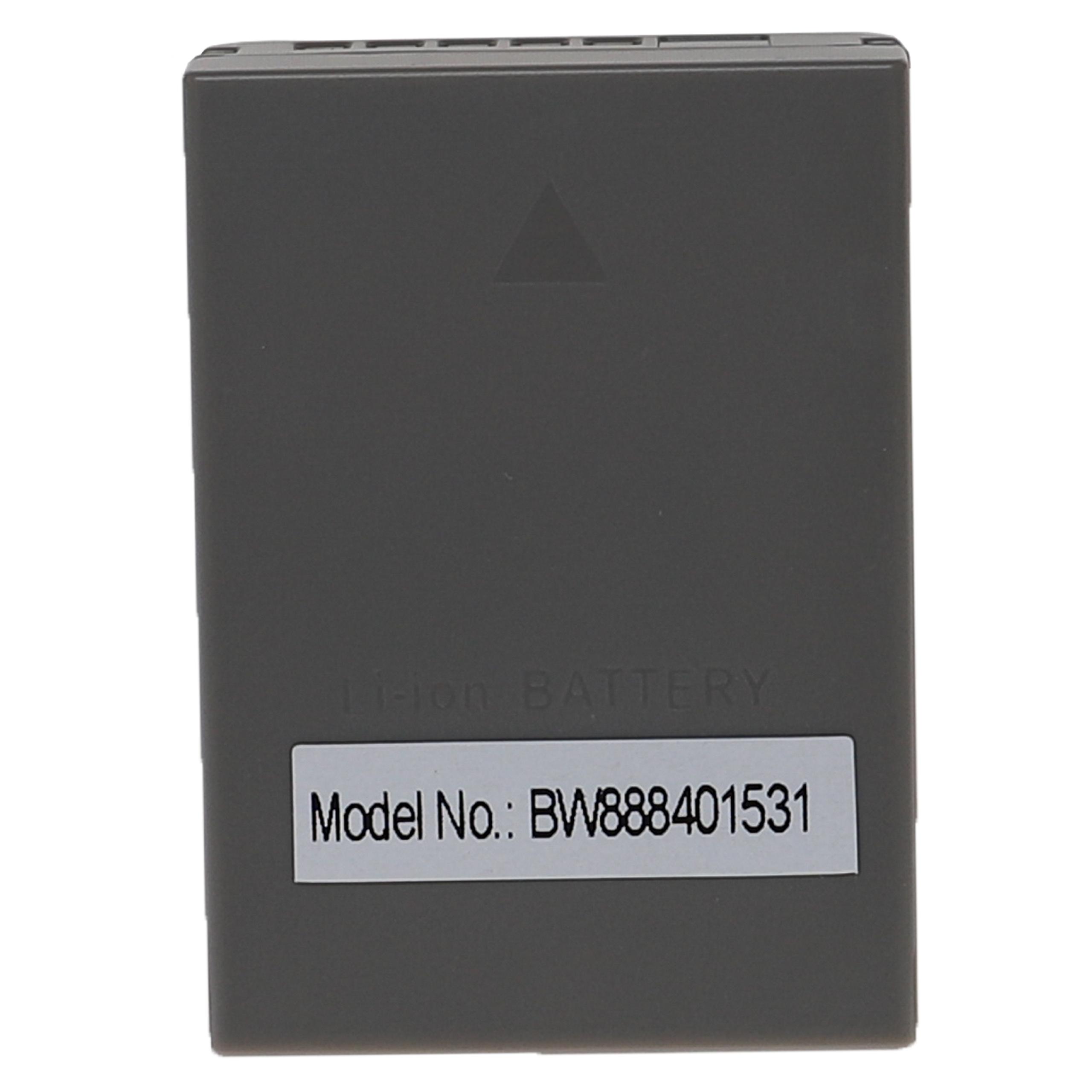 Batterie remplace Olympus PS-BLN1 pour appareil photo - 1140mAh 7,6V Li-ion