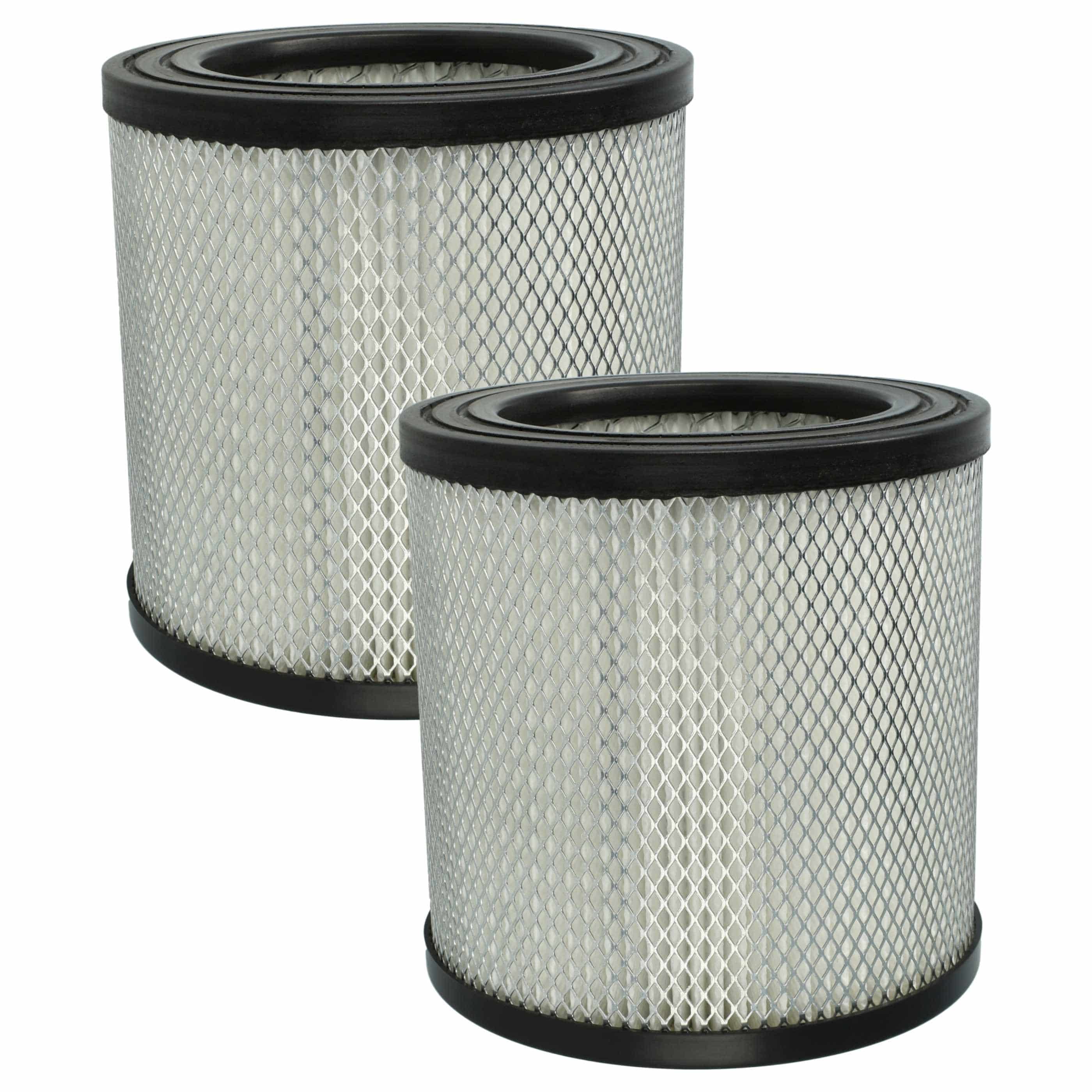 2x Filtercartridge filter replaces Kraft STM42677 for Kraft Vacuum Cleaner, black / white / silver