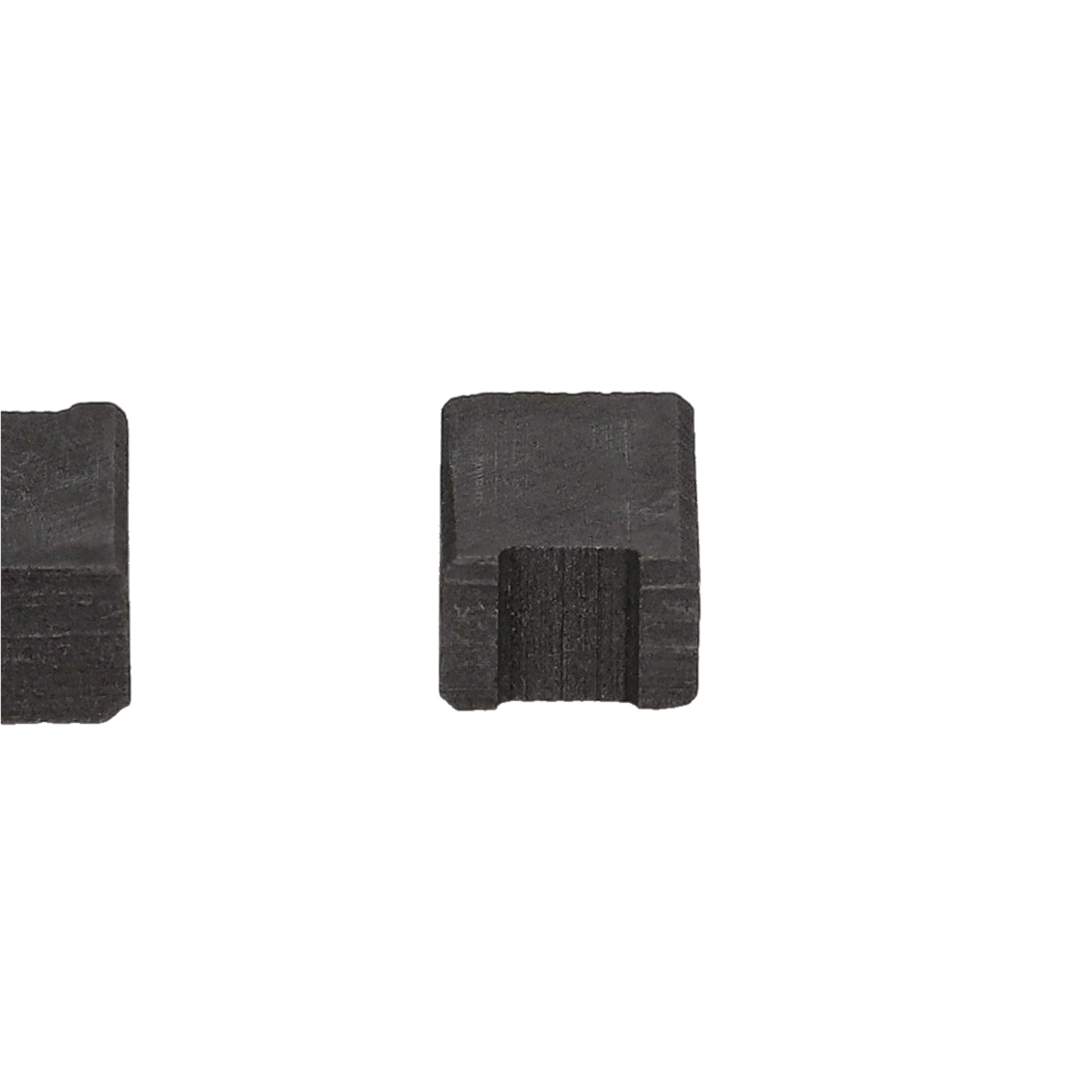 2x Carbon Brush Suitable for Bosch Electric Power Tool - 4 x 6 x 10 + 4 x 6 x 9.15 mm