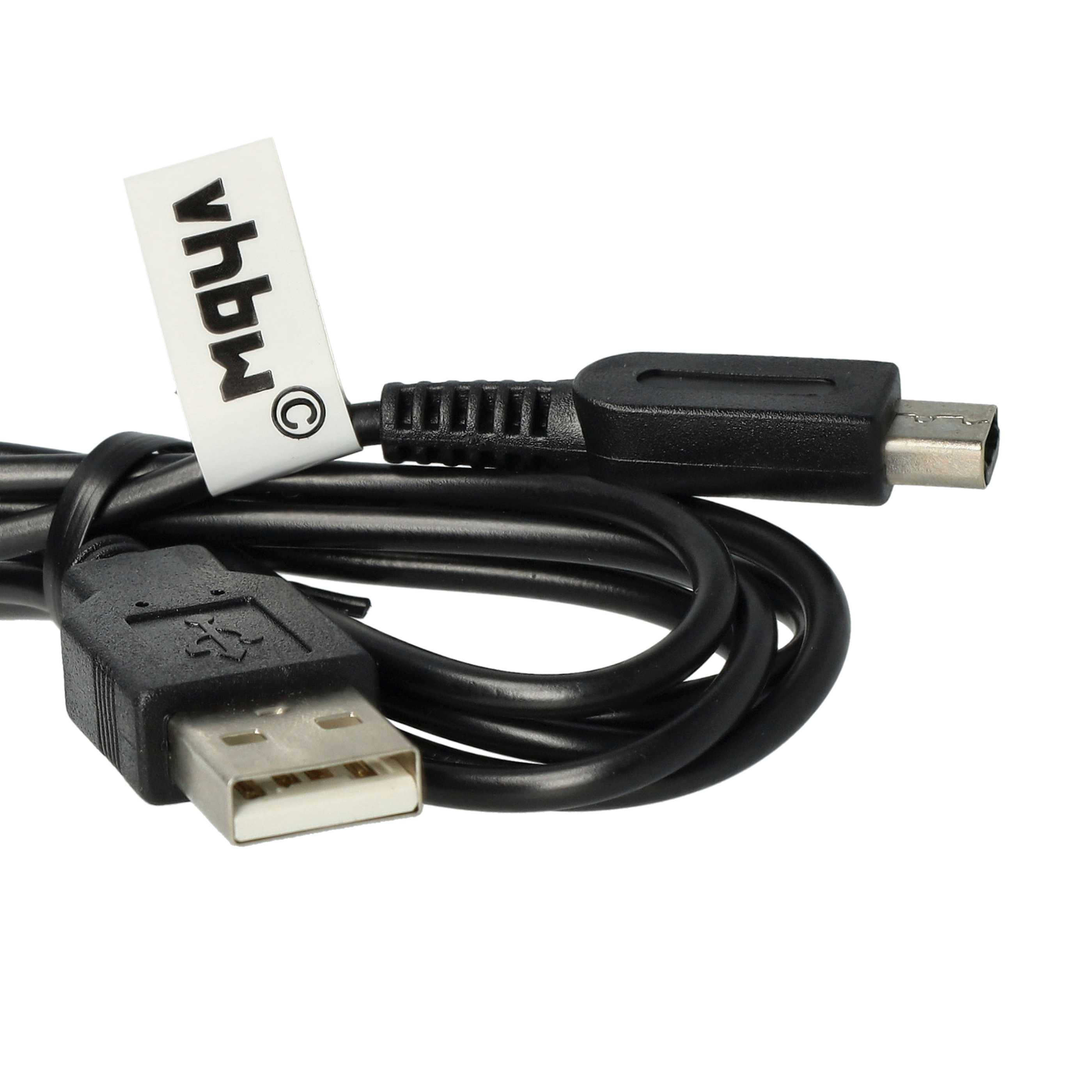 vhbw Cable USB consola - cable de conexión 1,2m
