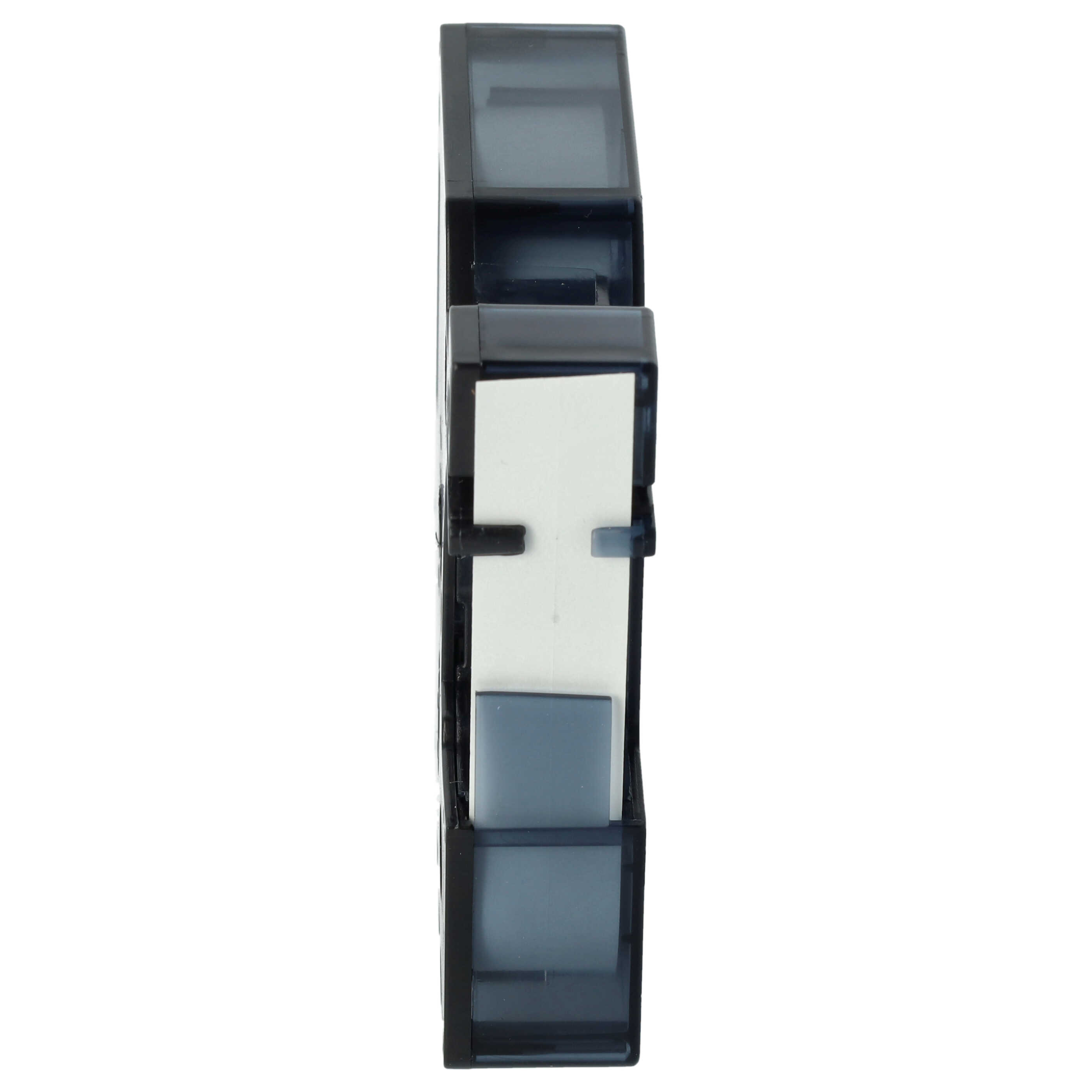 50x Label Tape replaces Dymo S0720530, D1 - 12 mm Black to White