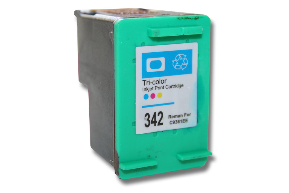 Cartucho tinta para impresora All in One HP - C/M/Y rellenado 12 ml