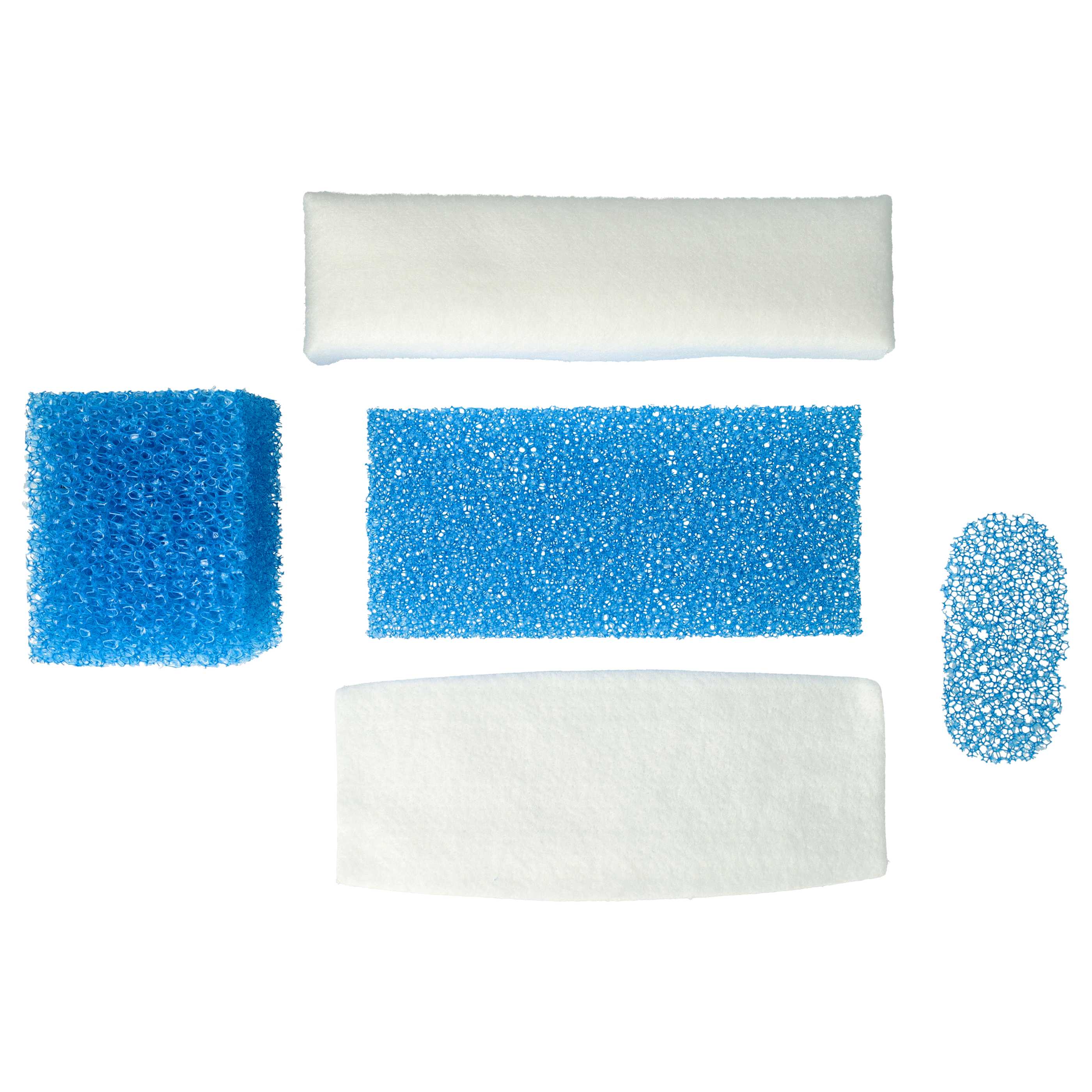 2x Filter Set replaces Thomas 787203 for Thomas Vacuum Cleaner - Vacuum Cleaner Filter Set
