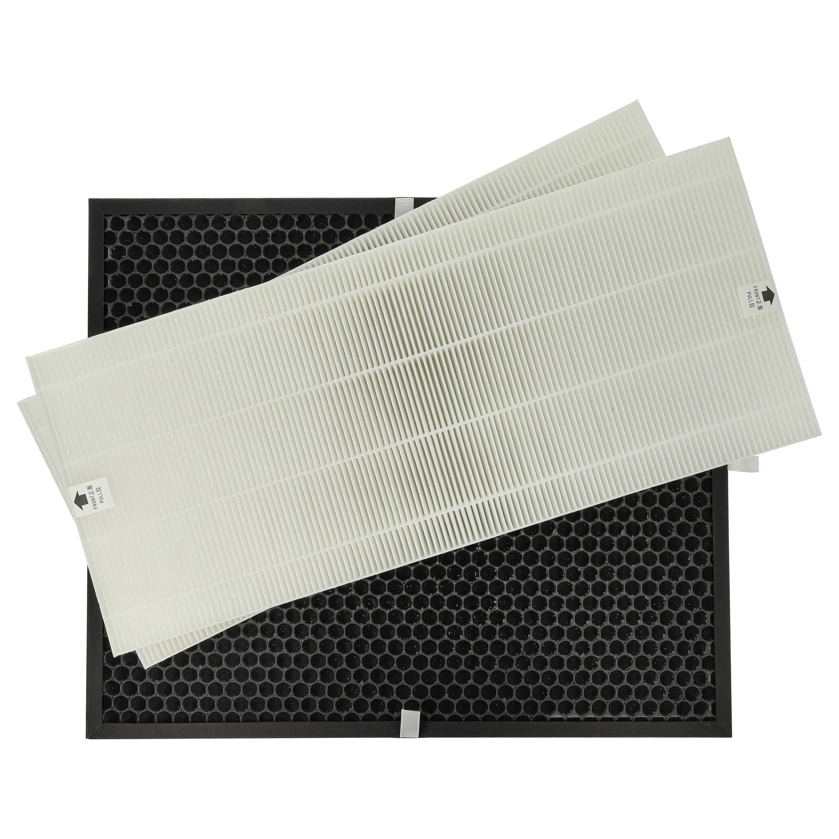 2 Part Filter Set replaces Winix 114290, 524540 Air Purifier - HEPA filter, activated carbon filter