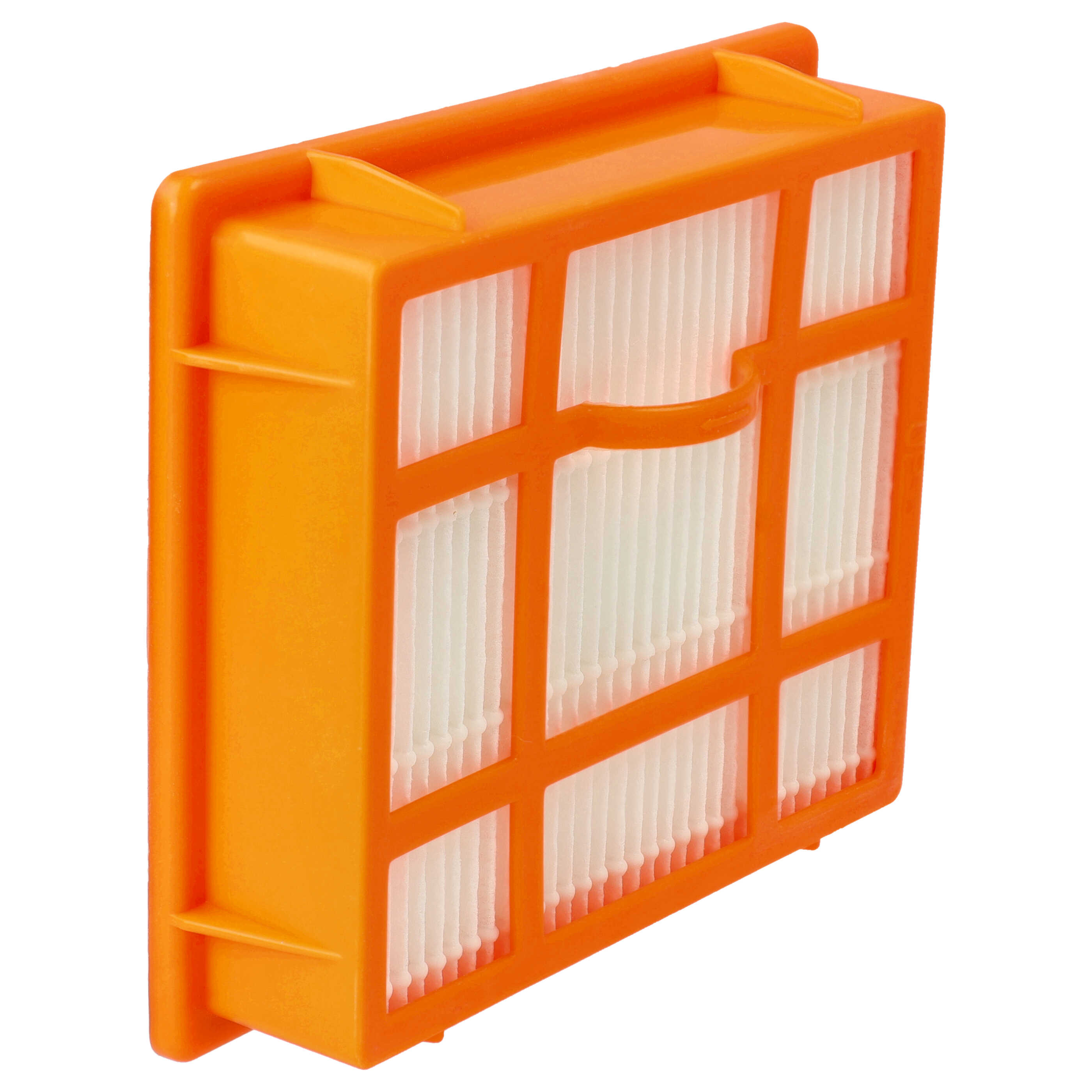 Filtro sostituisce AEG AEF 139 per aspirapolvere - filtro HEPA, arancione / bianco