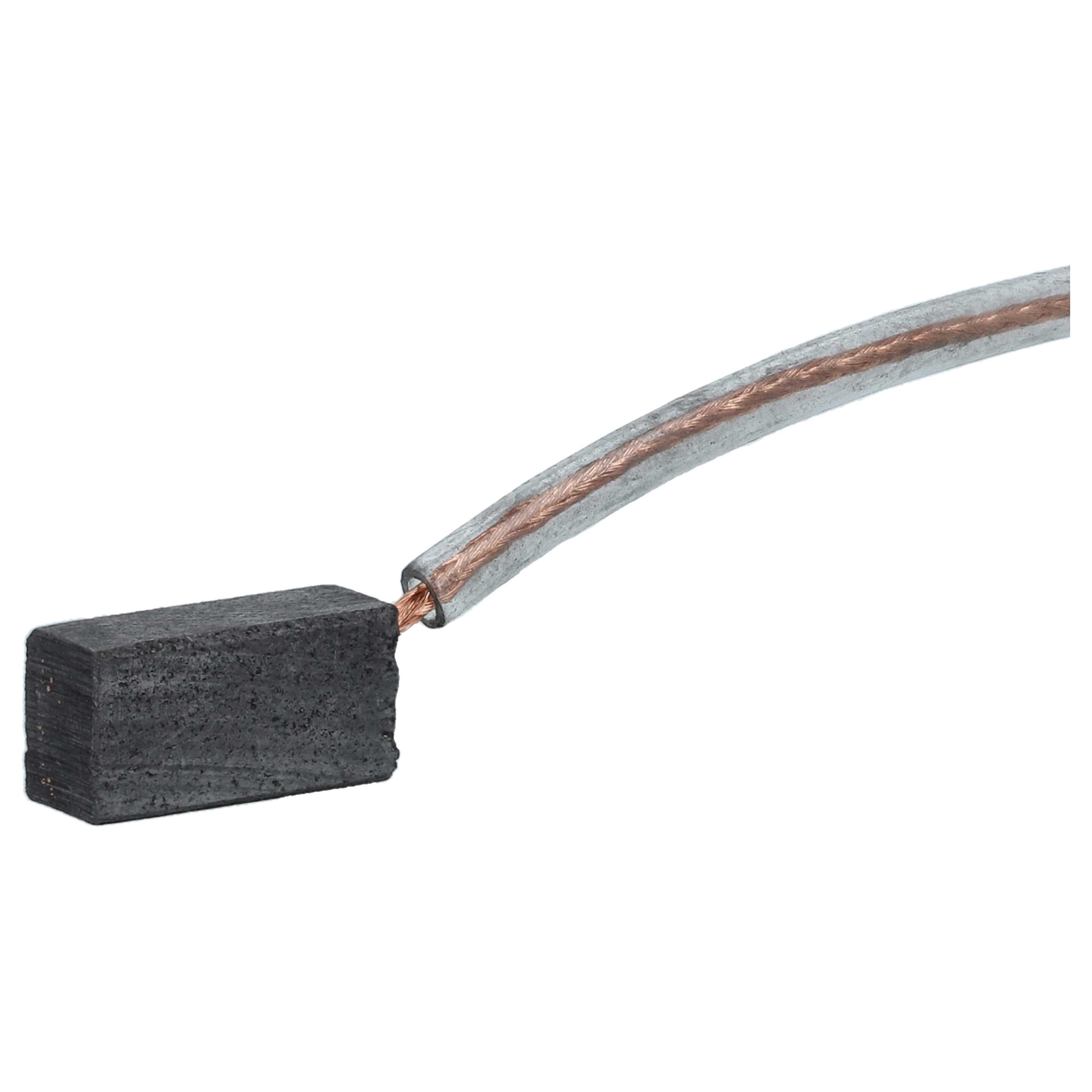 2x Kohlebürste als Ersatz für Fein 30711062001, 4014586024851 für Elektrowerkzeug - 5 x 6, 5 x 13mm