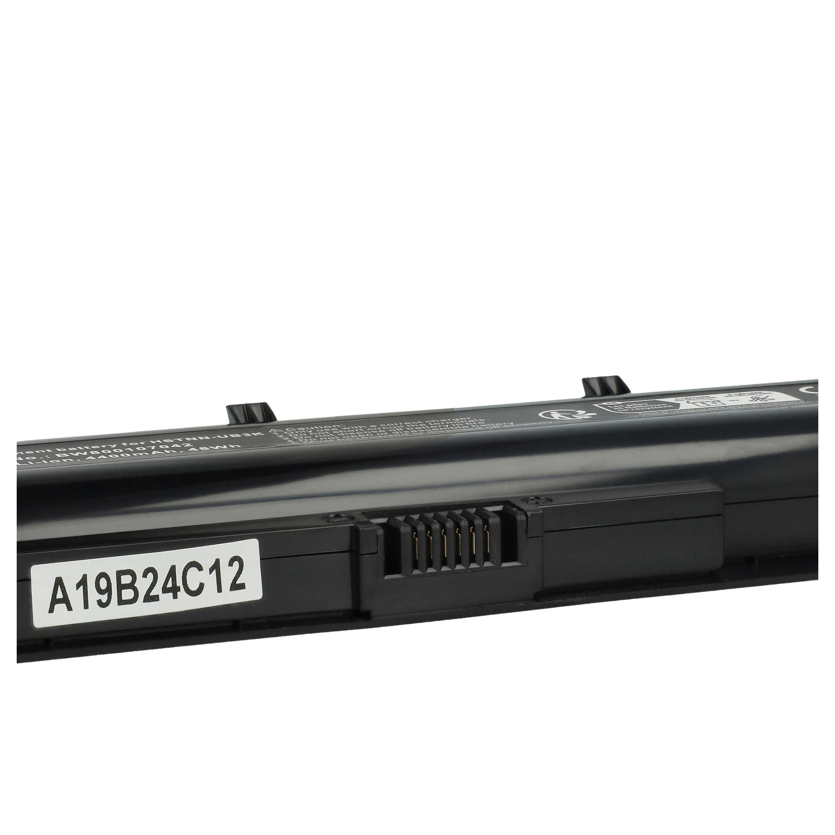 Akumulator do laptopa zamiennik HP 668811-851, 668811-541, 669831-001 - 4400 mAh 10,8 V Li-Ion, czarny