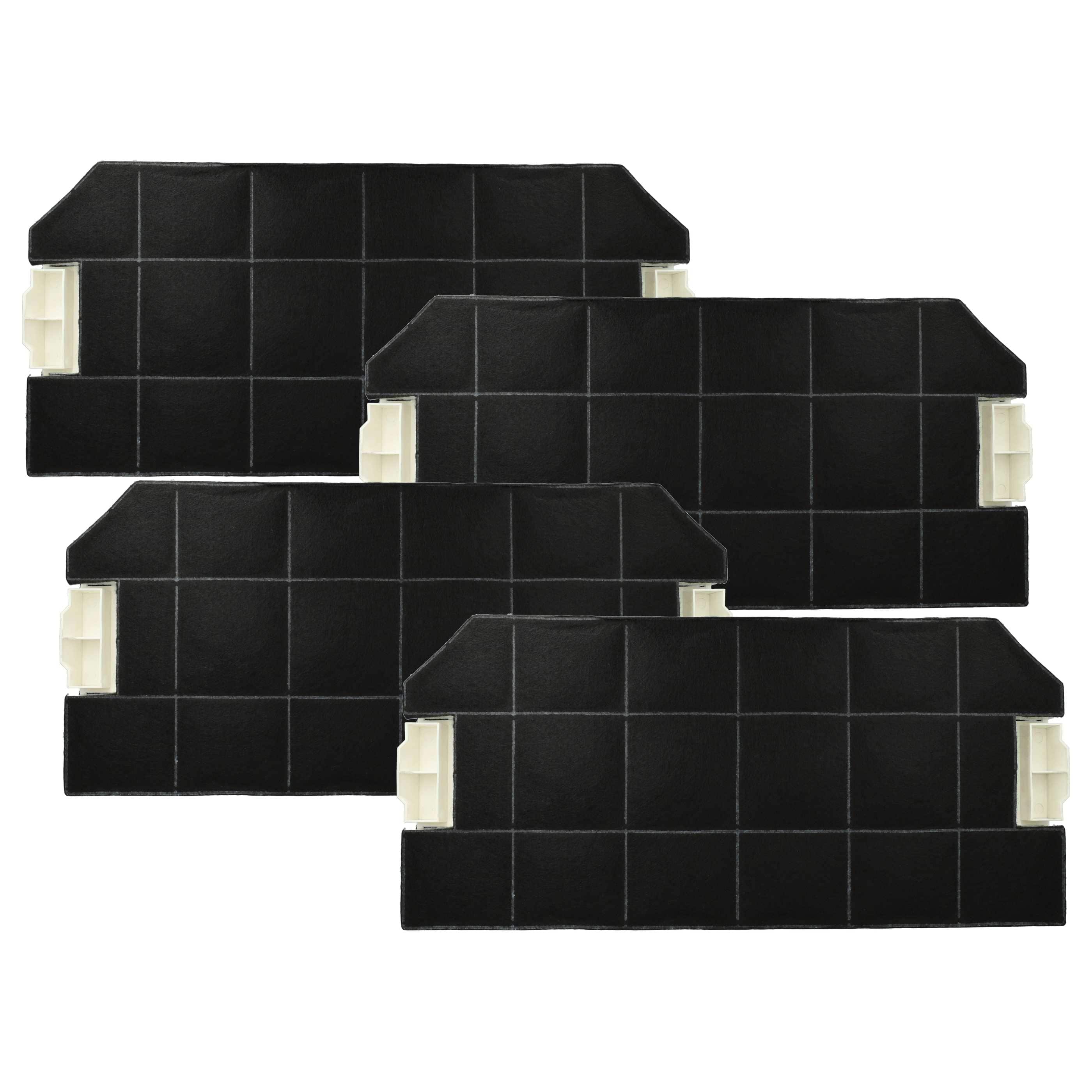 4x Filtres à charbon actif remplace Bosch DHZ3300 pour hotte Bosch