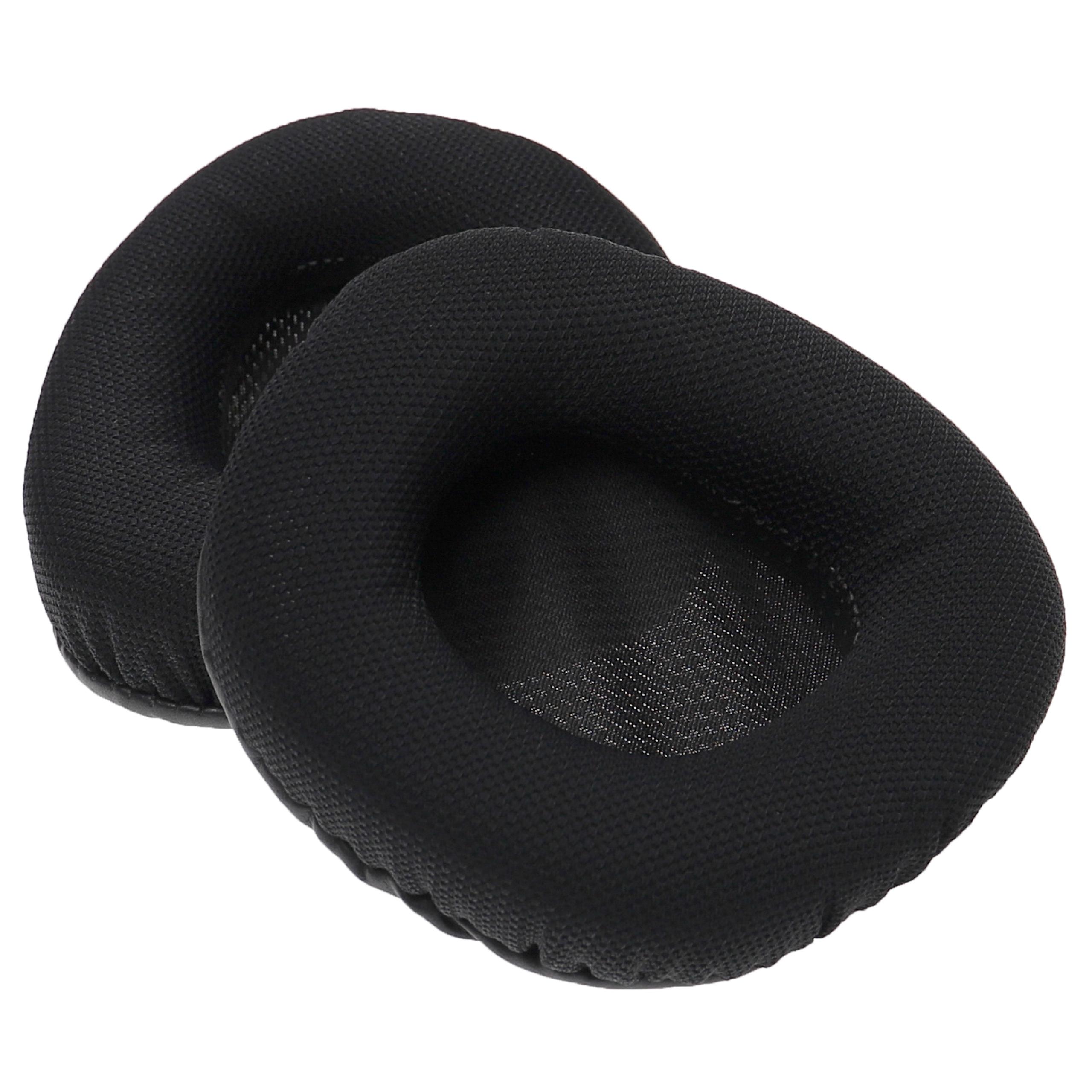 Ohrenpolster passend für Corsair Void Pro RGB Kopfhörer u.a. - , 10,5 x 8,7 cm, Schwarz