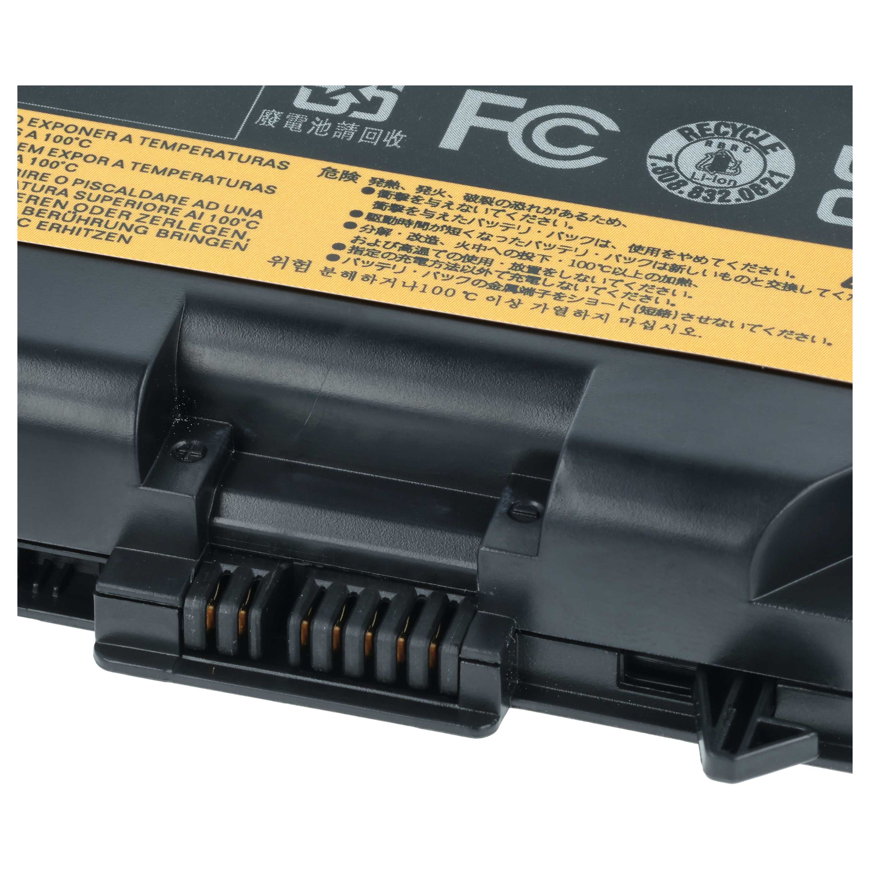 Akumulator do laptopa zamiennik Lenovo 42T4710, 42T4708, 42T4709, 42T4235 - 5200 mAh 10,8 V Li-Ion, czarny
