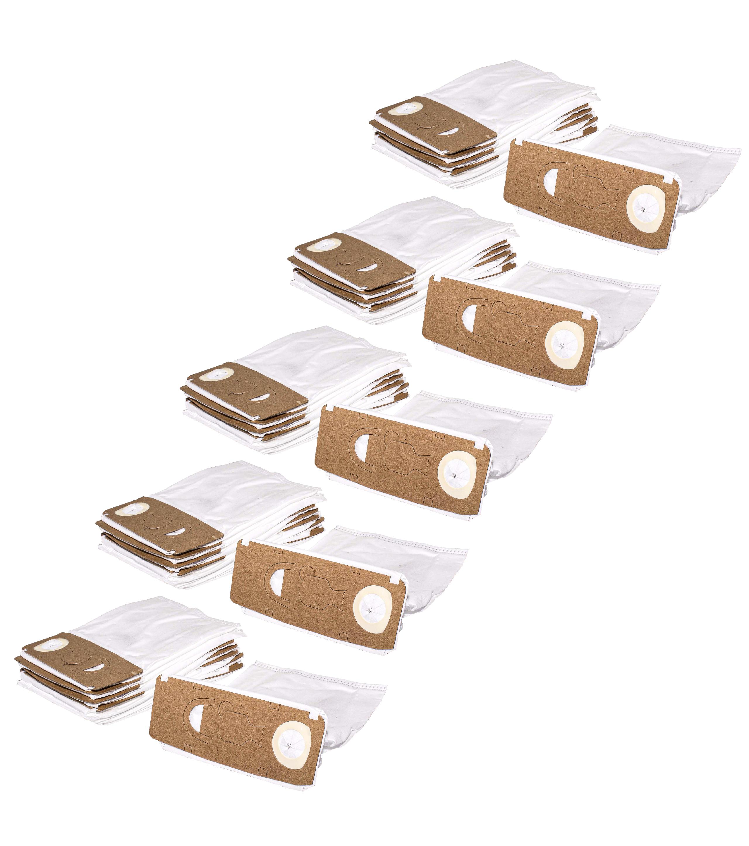 50x Sac remplace Menalux 6971P pour aspirateur Vorwerk - microfibre non tissée