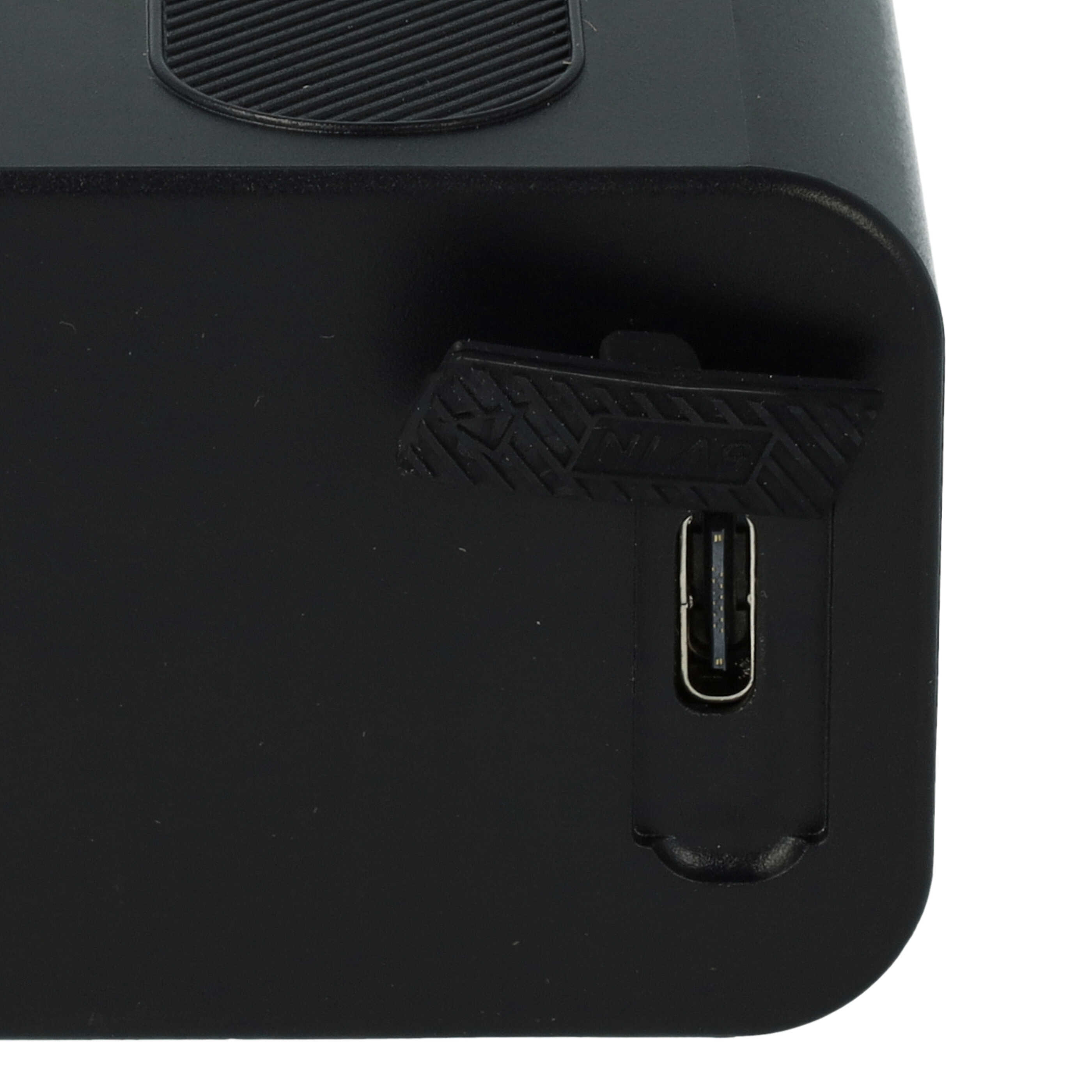 Batteria sostituisce Sony NP-F930, NP-F960, NP-F950 per fotocamera - 10400mAh 7,2V Li-Ion + presa USB-C