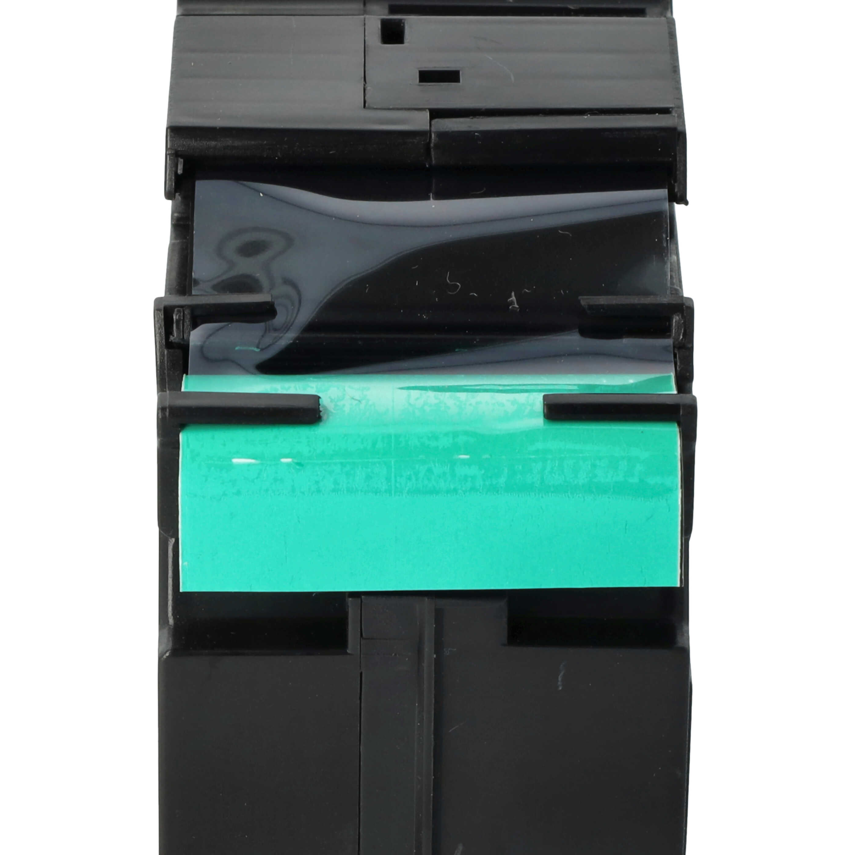 Cassetta nastro sostituisce Brother HGE-761 per etichettatrice Brother 36mm nero su verde