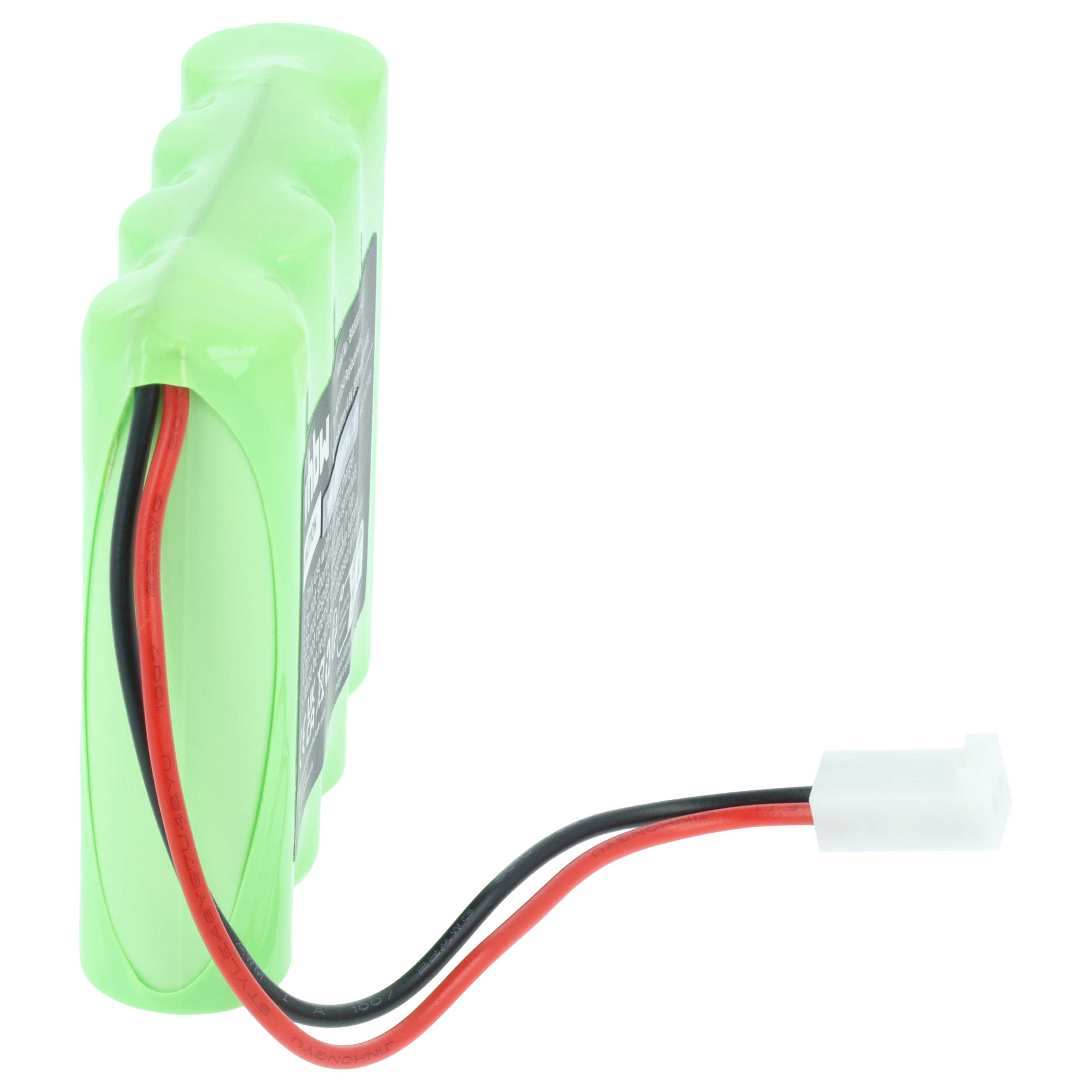 Battery (2 Piece) as Replacement for Teleradio M241054 Remote Control - 2000 mAh 4.8 V NiMH
