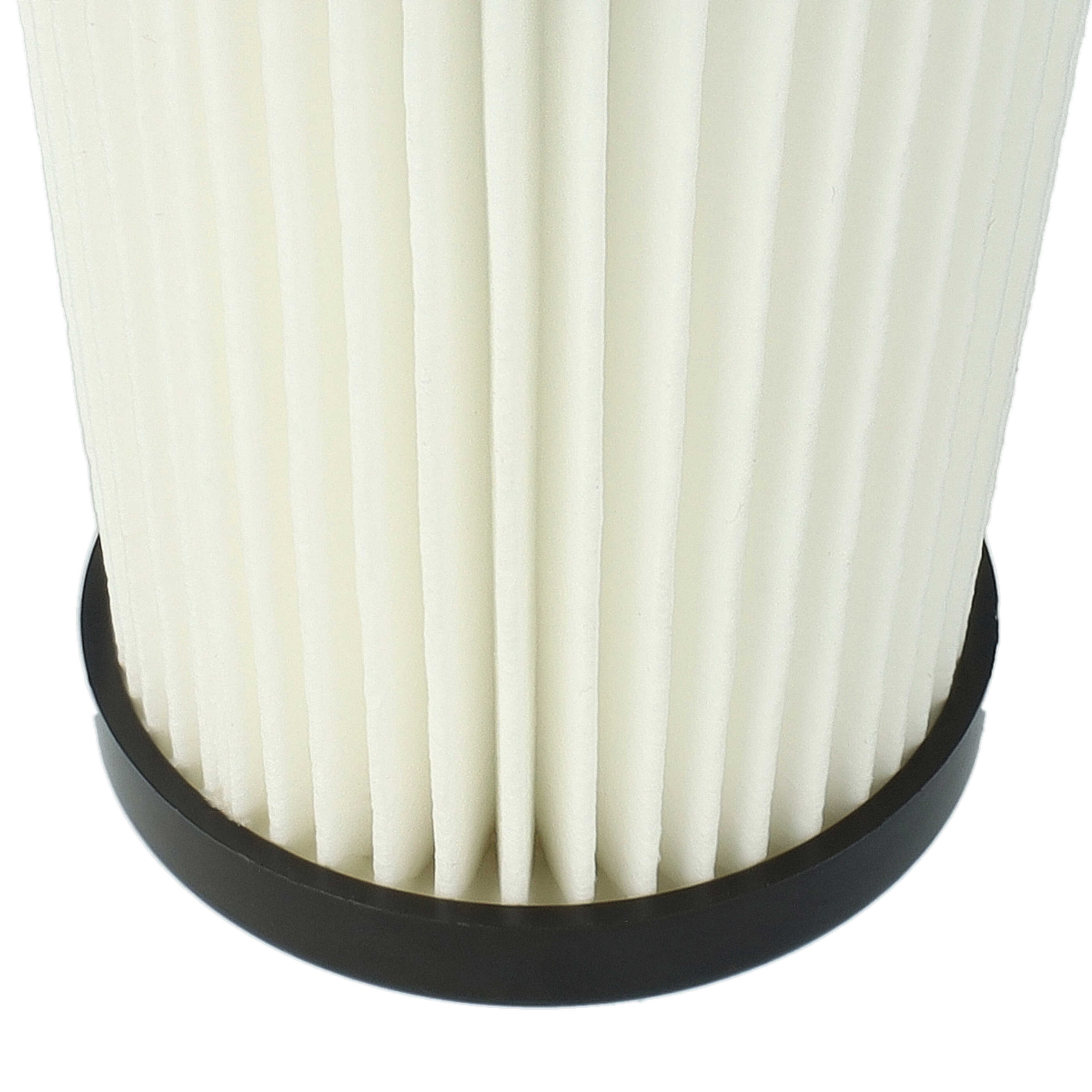2x flat pleated filter replaces Grundig 9178008590 for Grundig Vacuum Cleaner