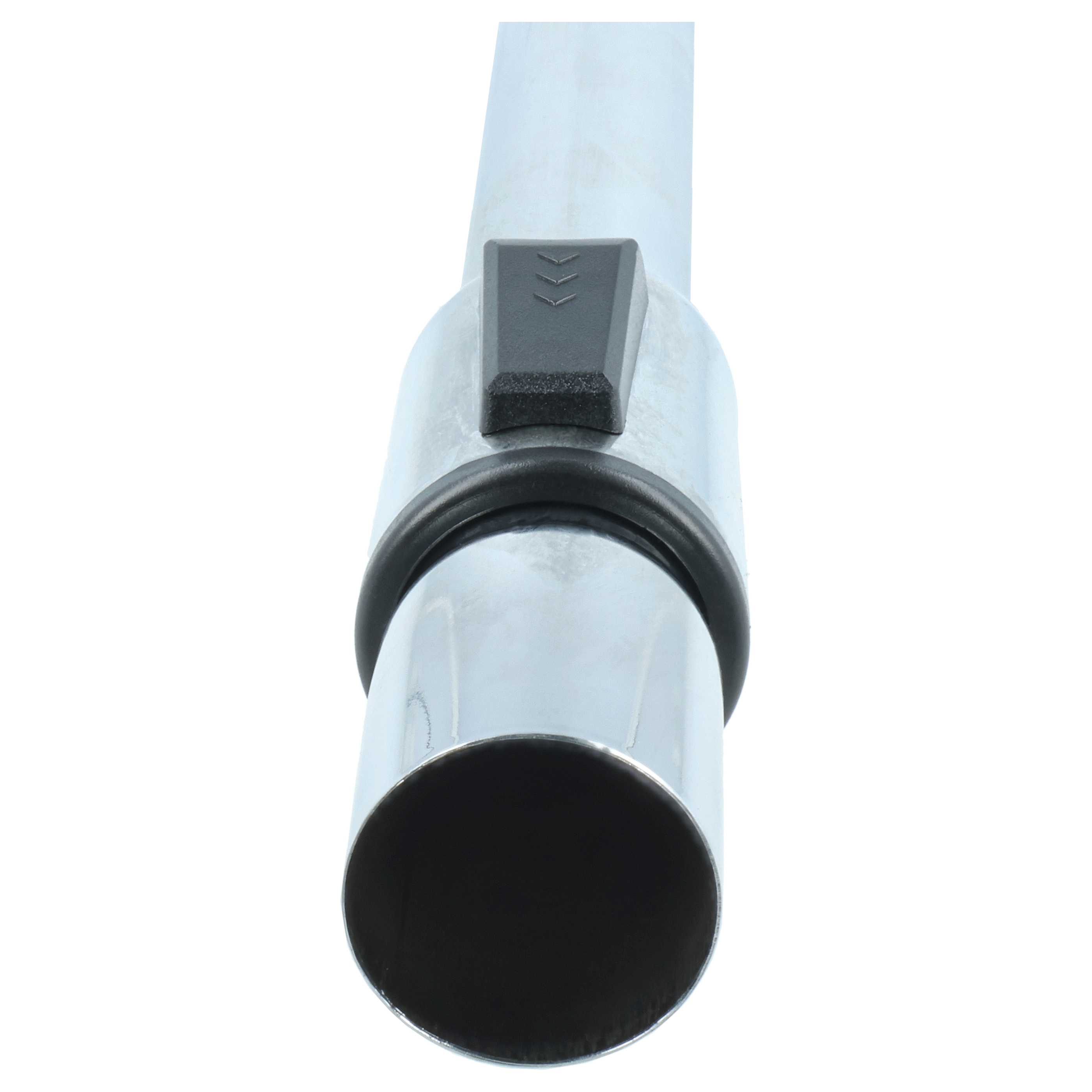 2x Tube replaces Kärcher 2.862-008.0 for Bosch Vacuum Cleaner etc. - 60cm - 97cm, black / silver