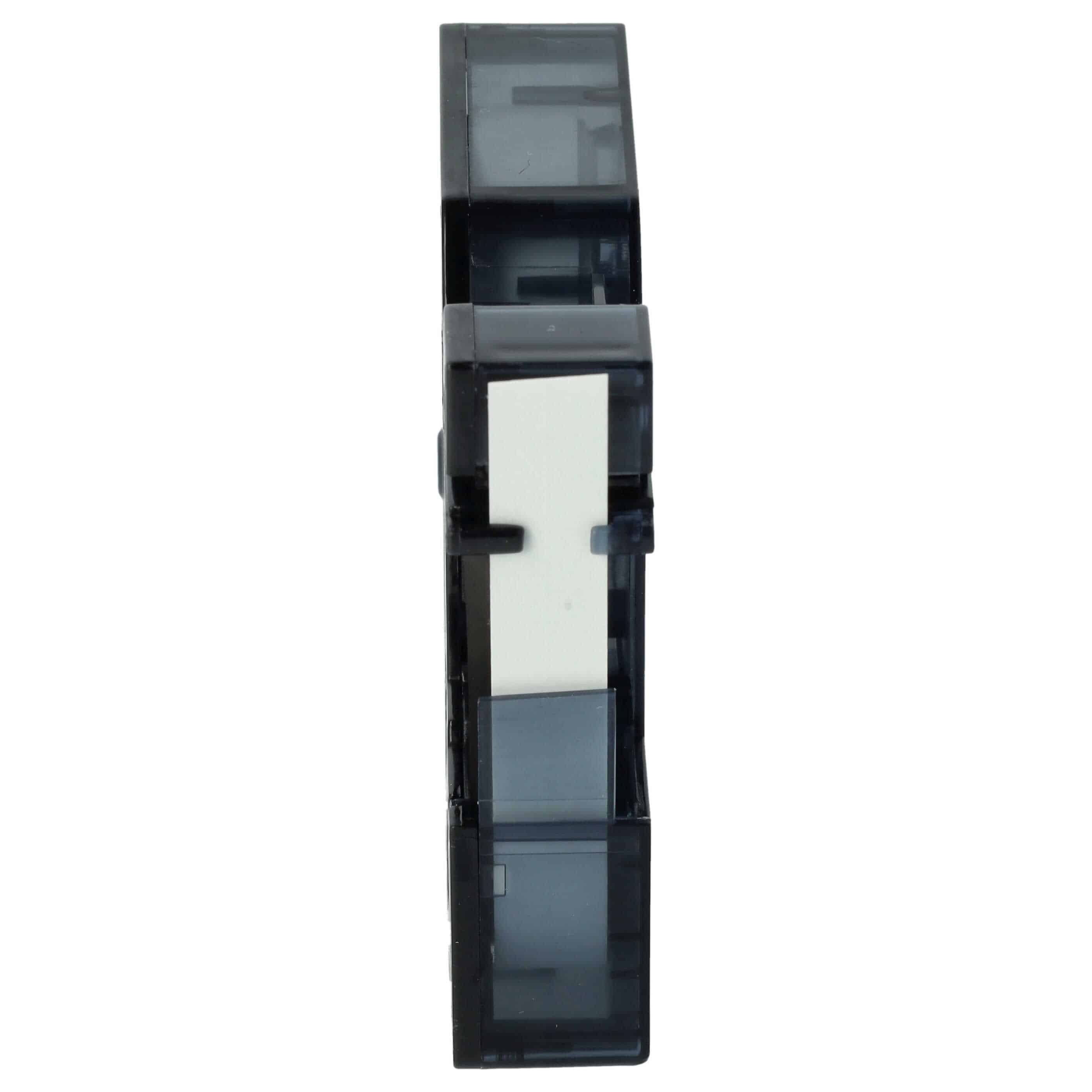 5x Cassettes à ruban remplacent Dymo S0720680, 40913, D1 - 9mm lettrage Noir ruban Blanc