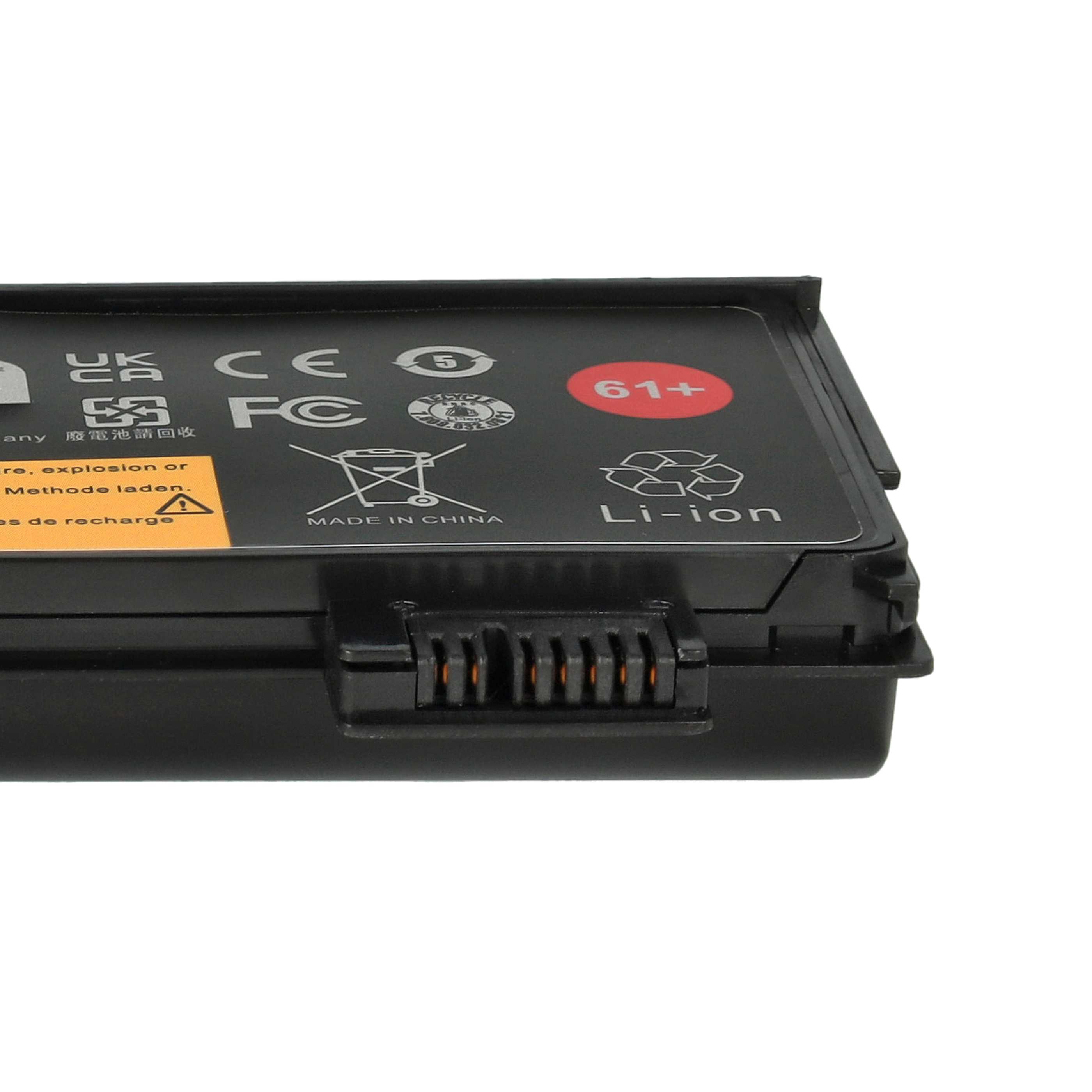 Notebook Battery Replacement for Lenovo 01AV425, 01AV422, 01AV423, 01AV424 - 4400mAh 11.1V Li-Ion, black