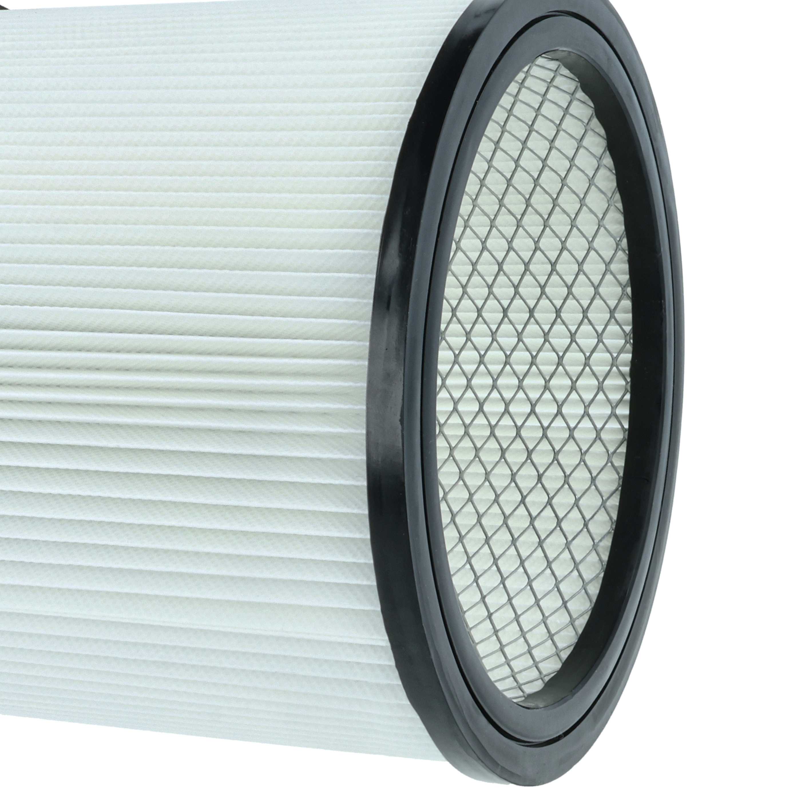 4x Filtercartridge filter replaces EINHELL Accessory 2351126 for Einhell Vacuum Cleaner, black / white