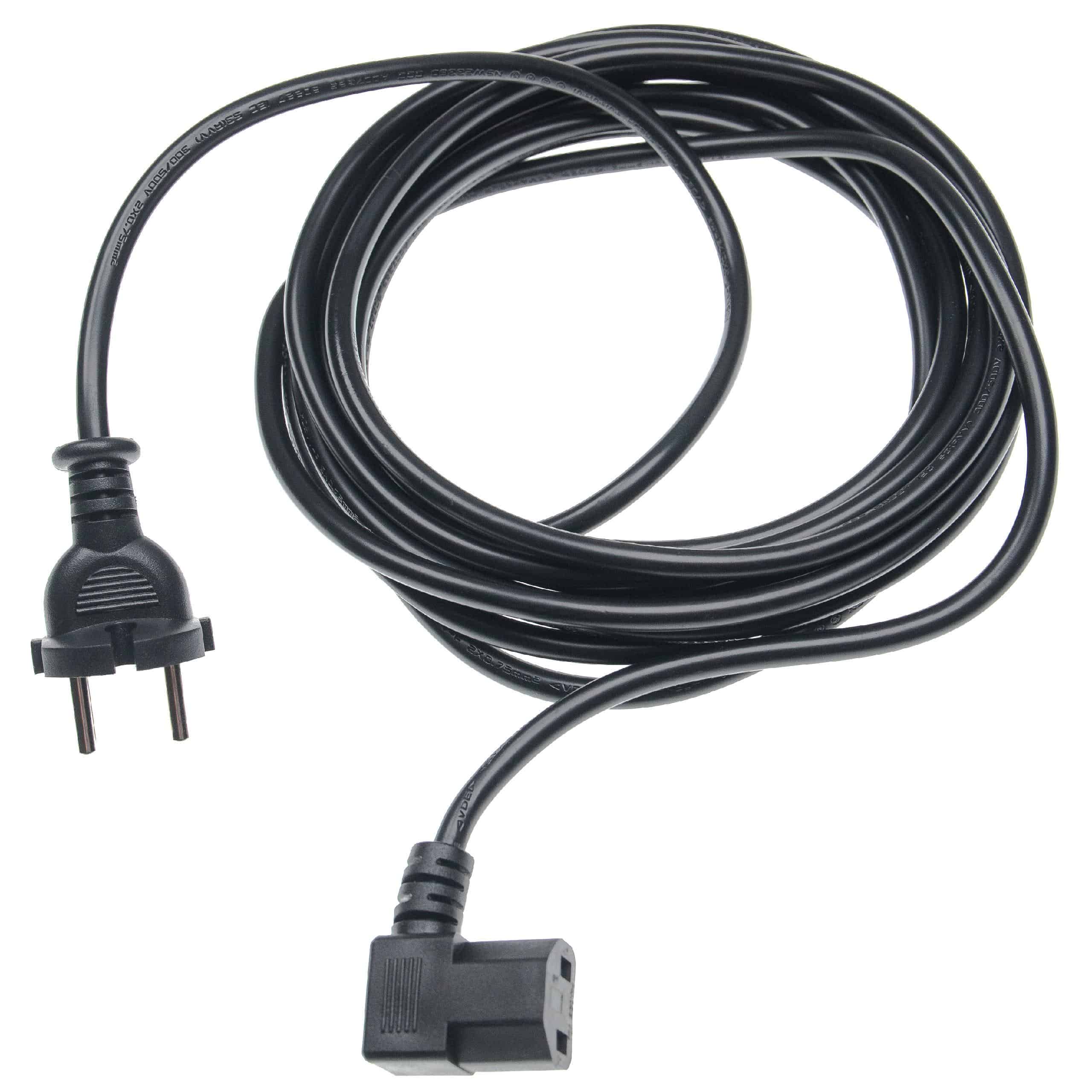 Power Cable replaces Moneual 8809141316269 for Kirby Vacuum Cleaner etc. - 5 m Cable