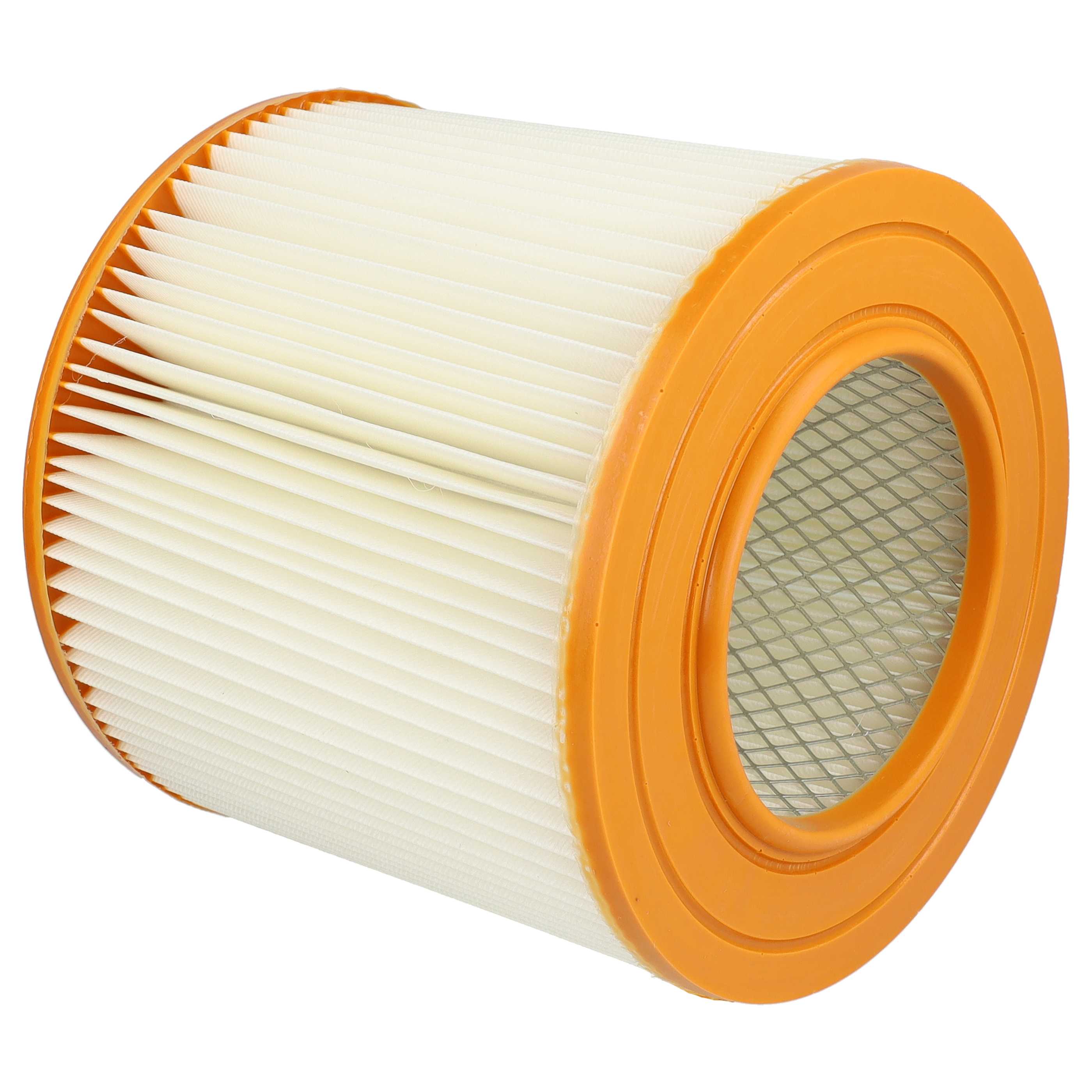 3x Filterpleated filter replaces Allaway 210813, 10819, 2577, 10813 for Allaway Vacuum Cleaner, orange / white