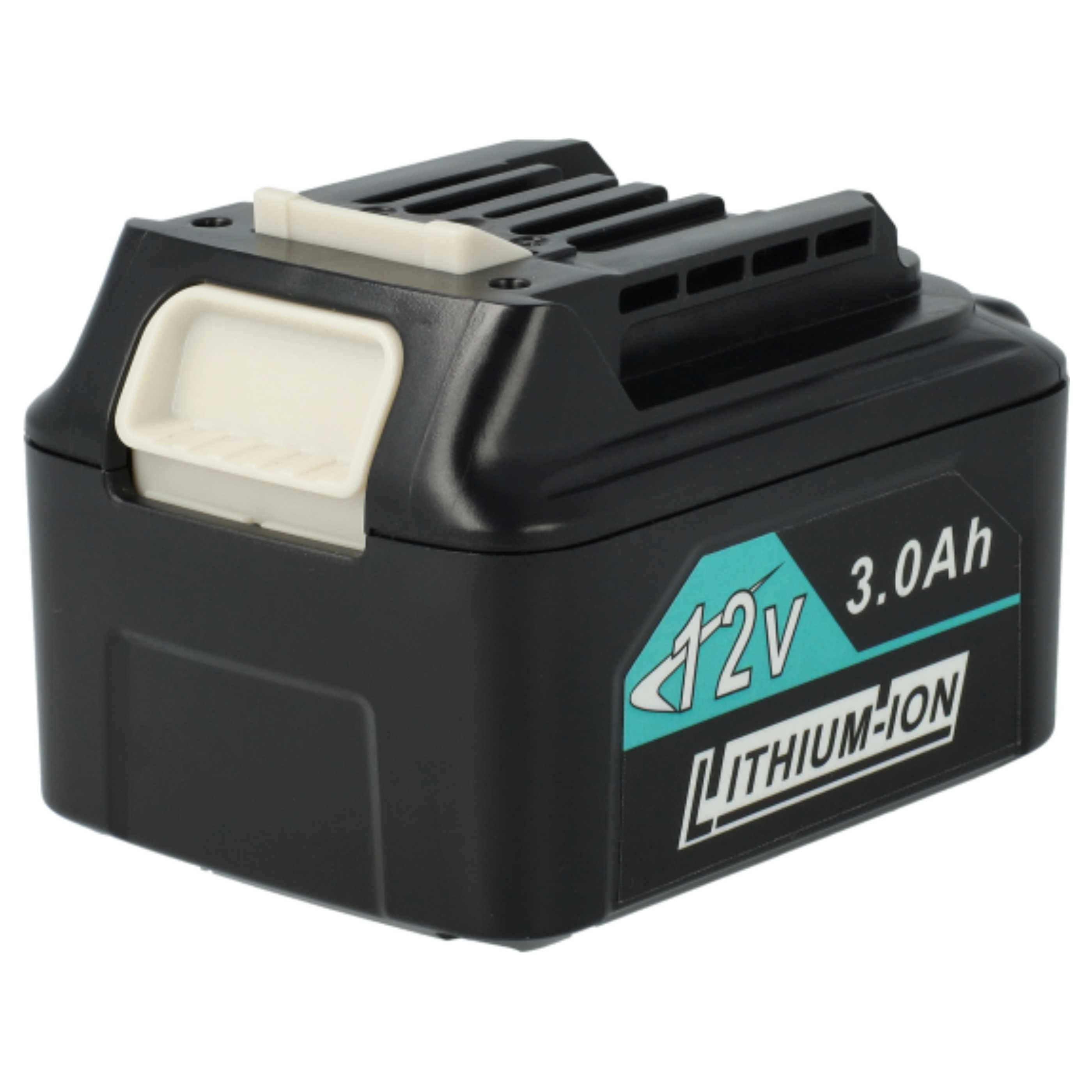 3x Battery replaces Makita 197396-9, 197402-0, 197390-1, 197394-3 Electric Power Tool - 3000 mAh, 12 V, Li-Ion