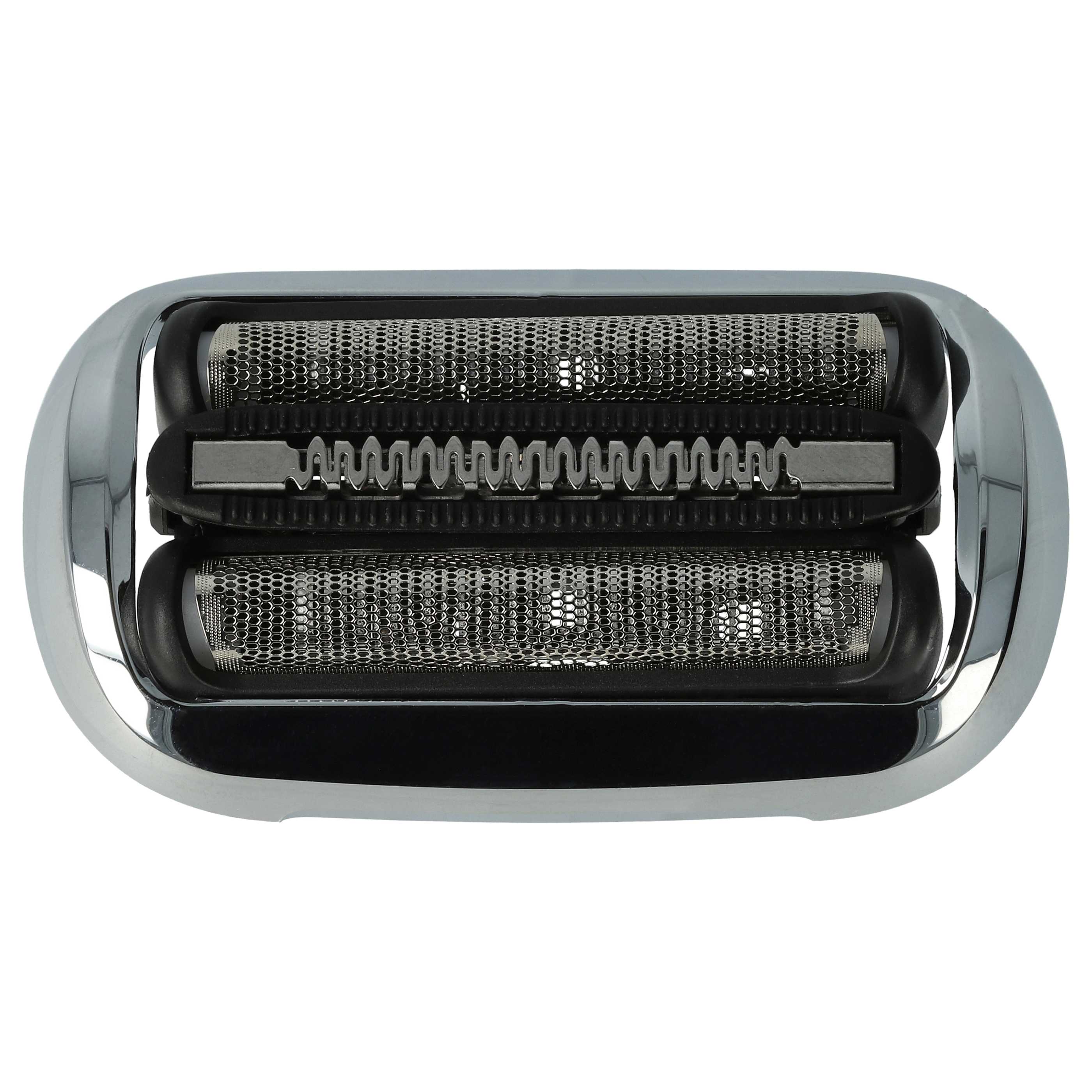 3x Shaving Heads replaces Braun 73S, 81746548 for Braun Electric Razor, black / white / silver