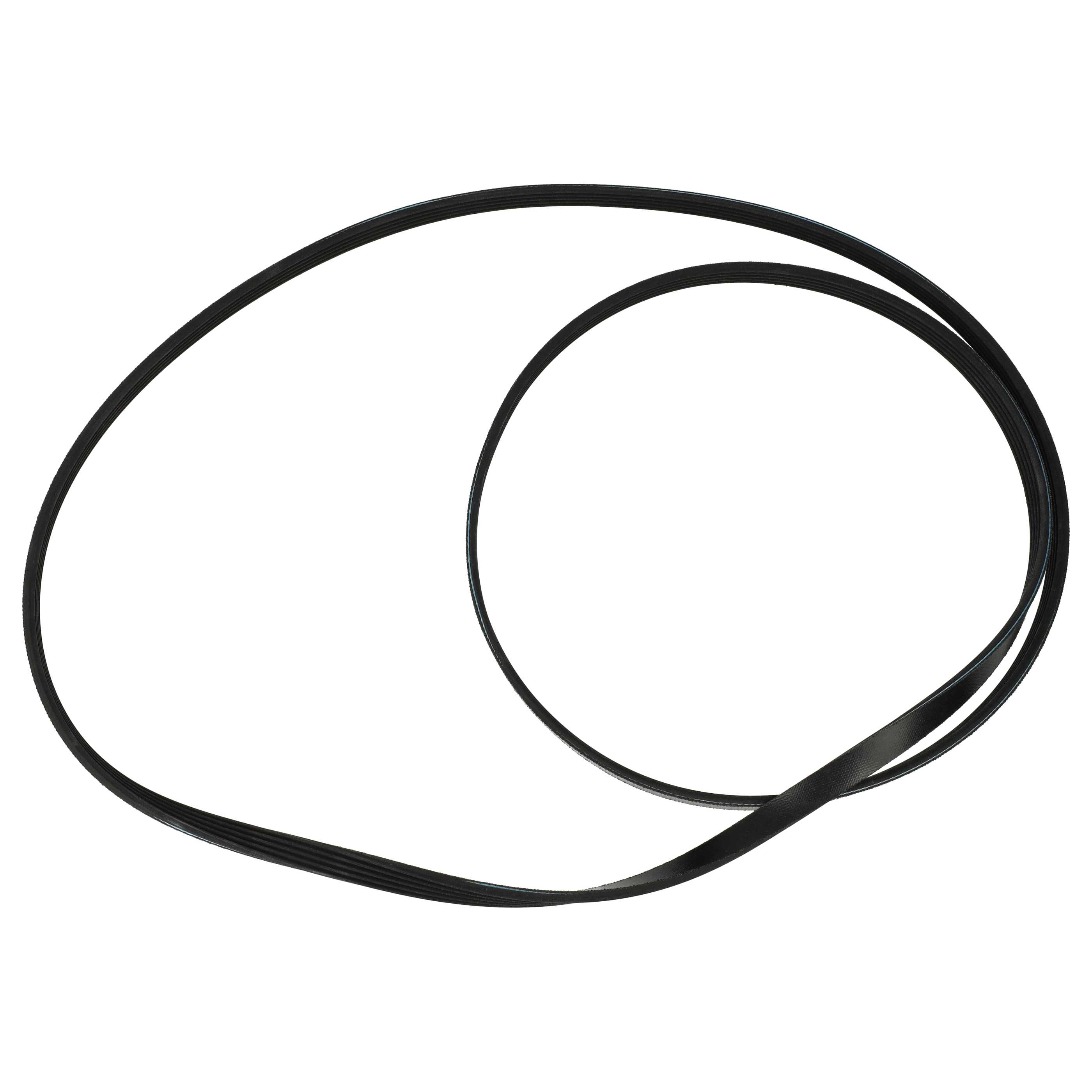 Correa acanalada reemplaza Miele 5PJ 1180, PJ5 1180, 5689130 para secadora Miele - 21,5cm