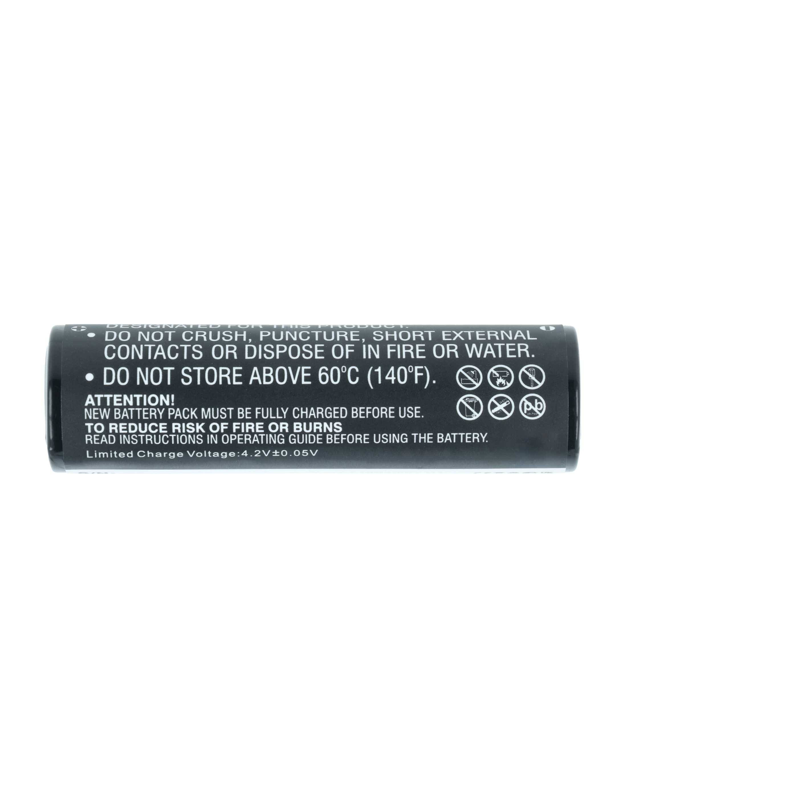 Torch - 2x Battery replaces Inova FLB-LIN-7, UR611 - 2200 mAh 3.7 V Li-Ion