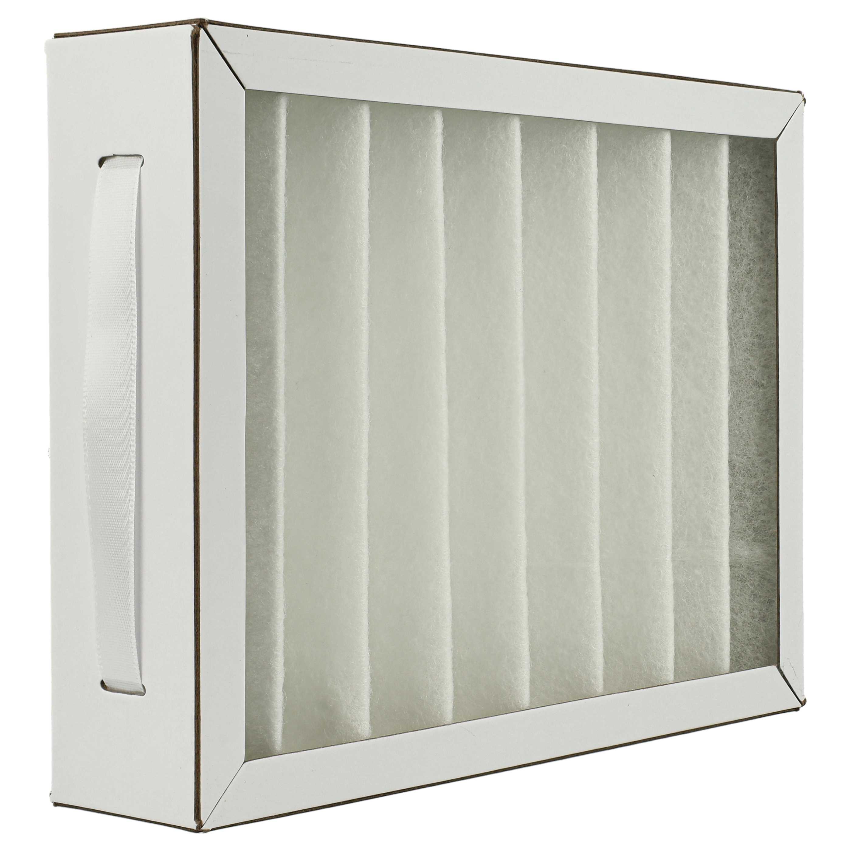 2x Filter als Ersatz für Pluggit APFG4F7-180 für Pluggit Lüfter - Filterklasse G4, weiß