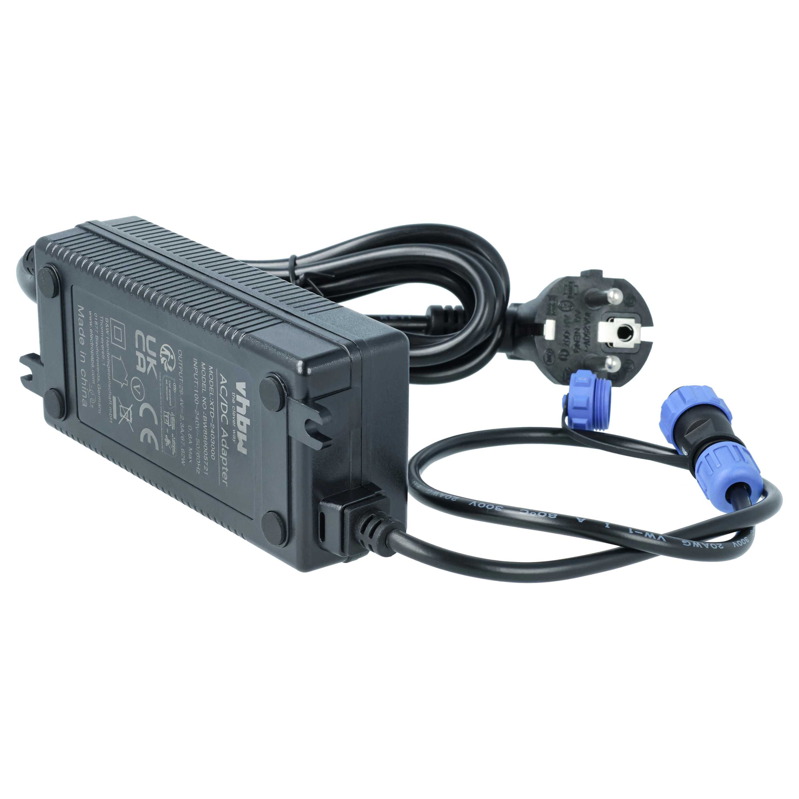 Mains Power Adapter replaces Ambrogio C02412 lawnmower robot Charging Station