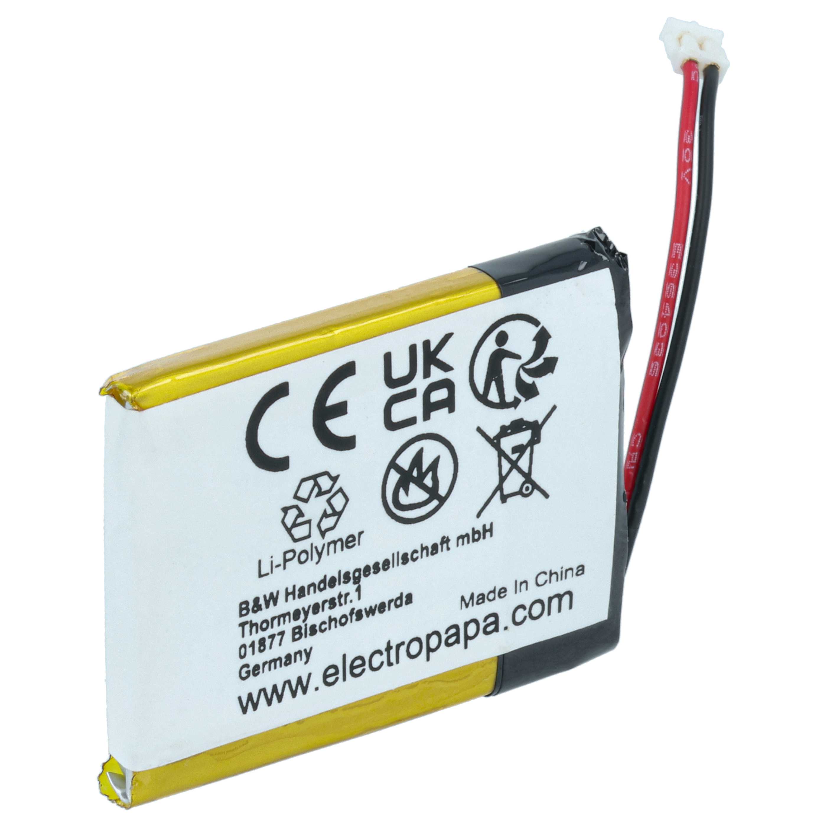 Smartwatch Battery Replacement for Garmin 361-00097-00 - 230 mAh 3.7 V Li-polymer