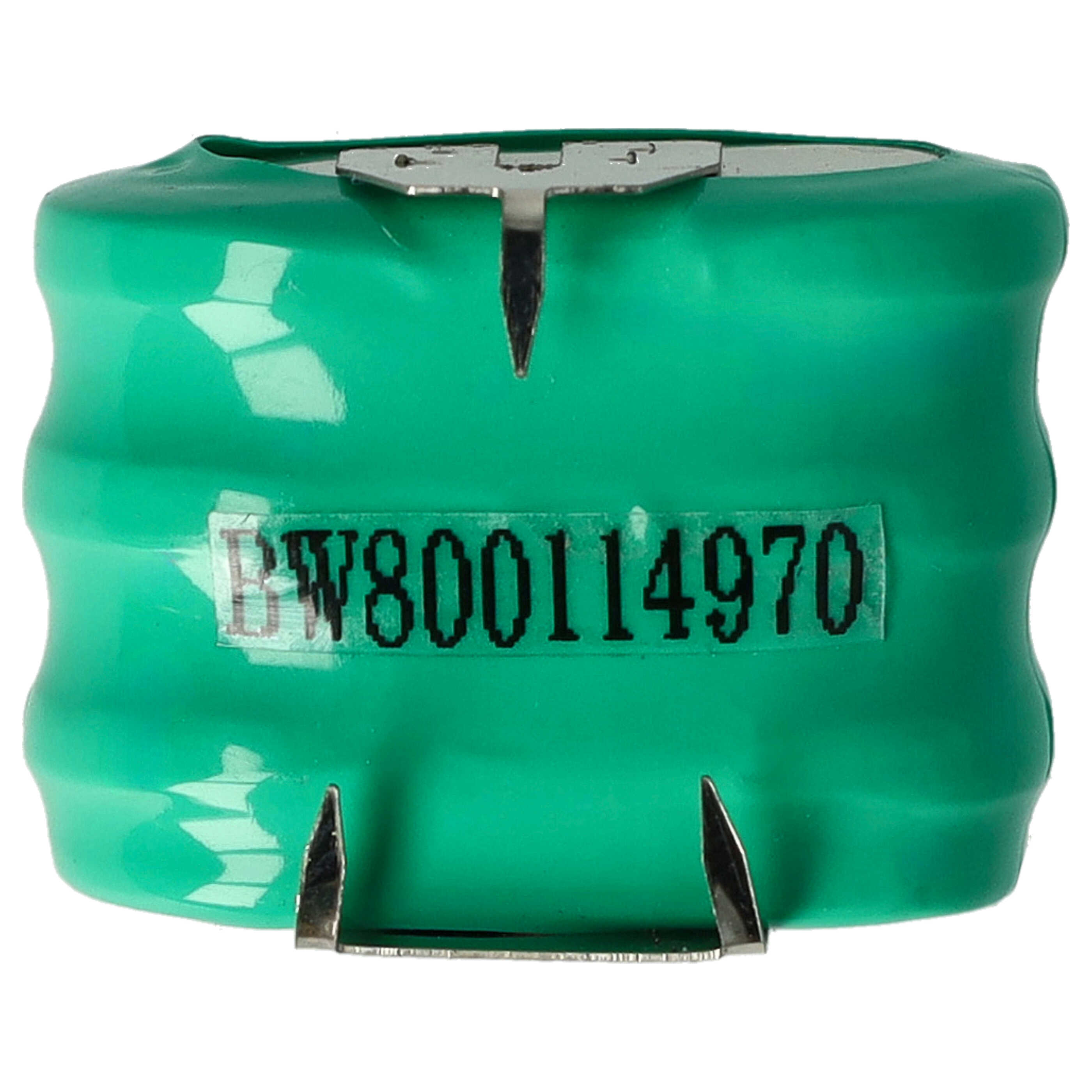 Akumulator guzikowy (3x ogniwo) typ 3/V150H 3 pin do modeli, lamp solarnych itp. - 150 mAh, 3,6 V, NiMH