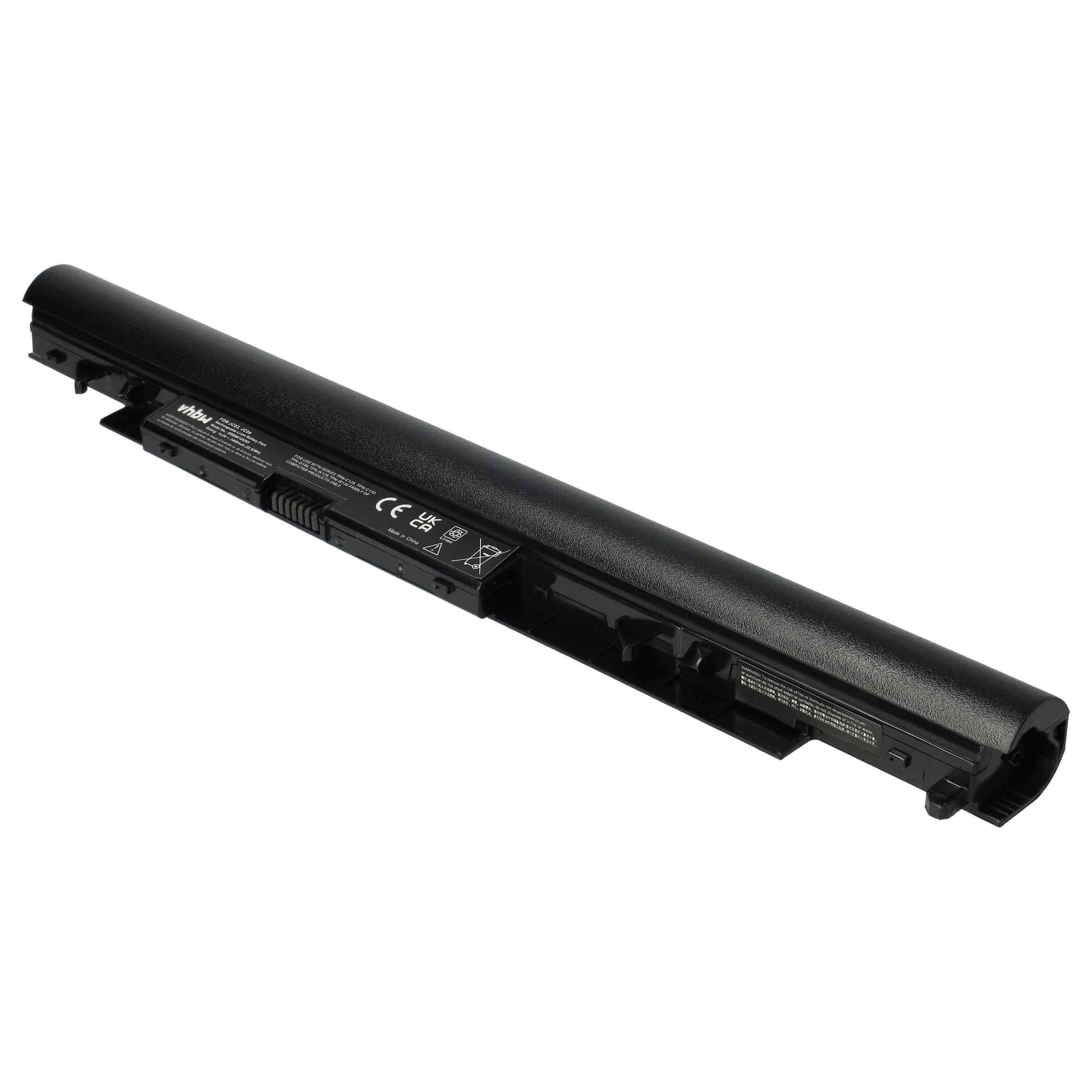 Notebook Battery Replacement for HP 919681-421, 2LP34AA, 919681-221 - 2400 mAh 14.8 V Li-Ion, black