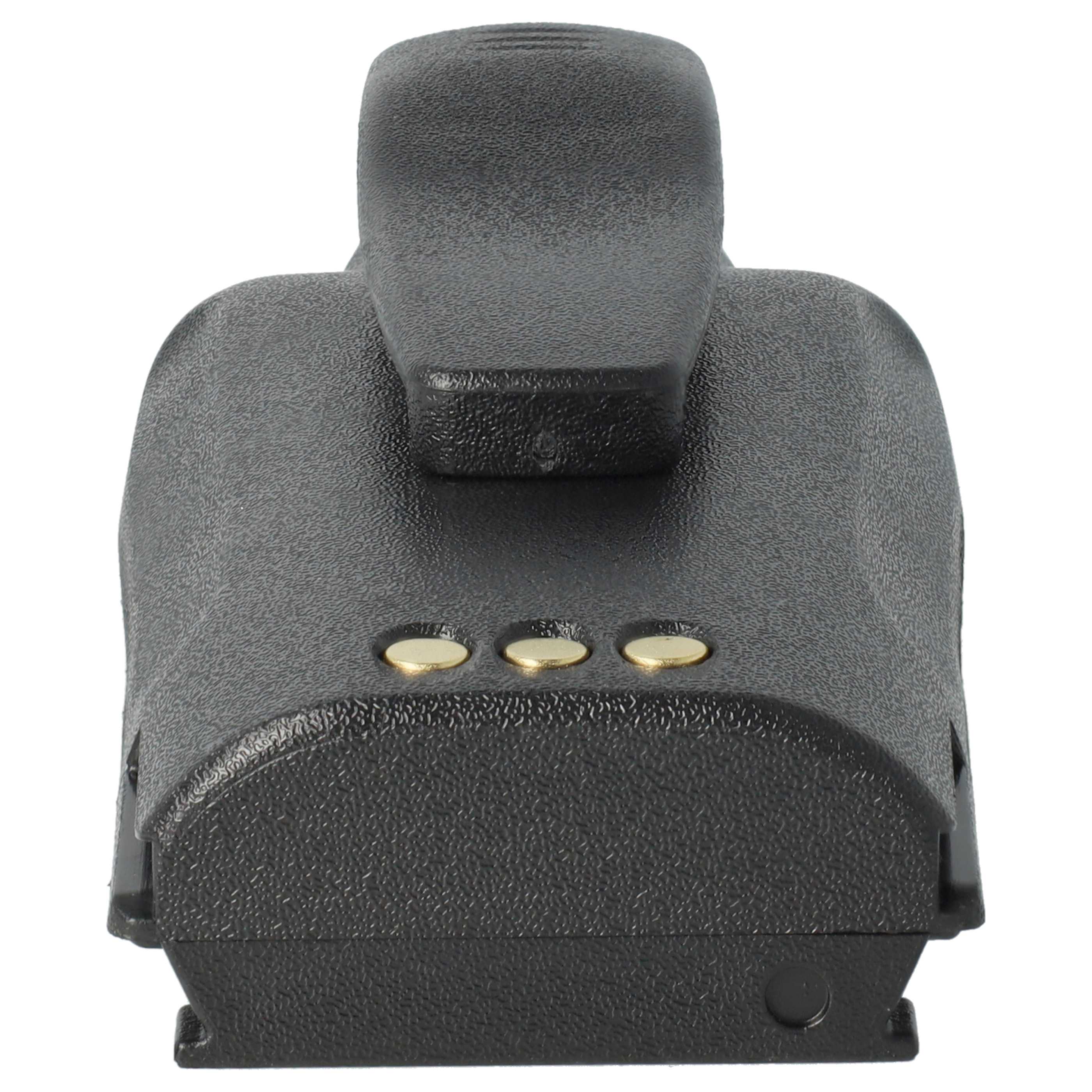 Radio 10x Battery suitable for Motorola CP040, CP200d, DP1400 - 1800 mAh 7.2 V NiMH