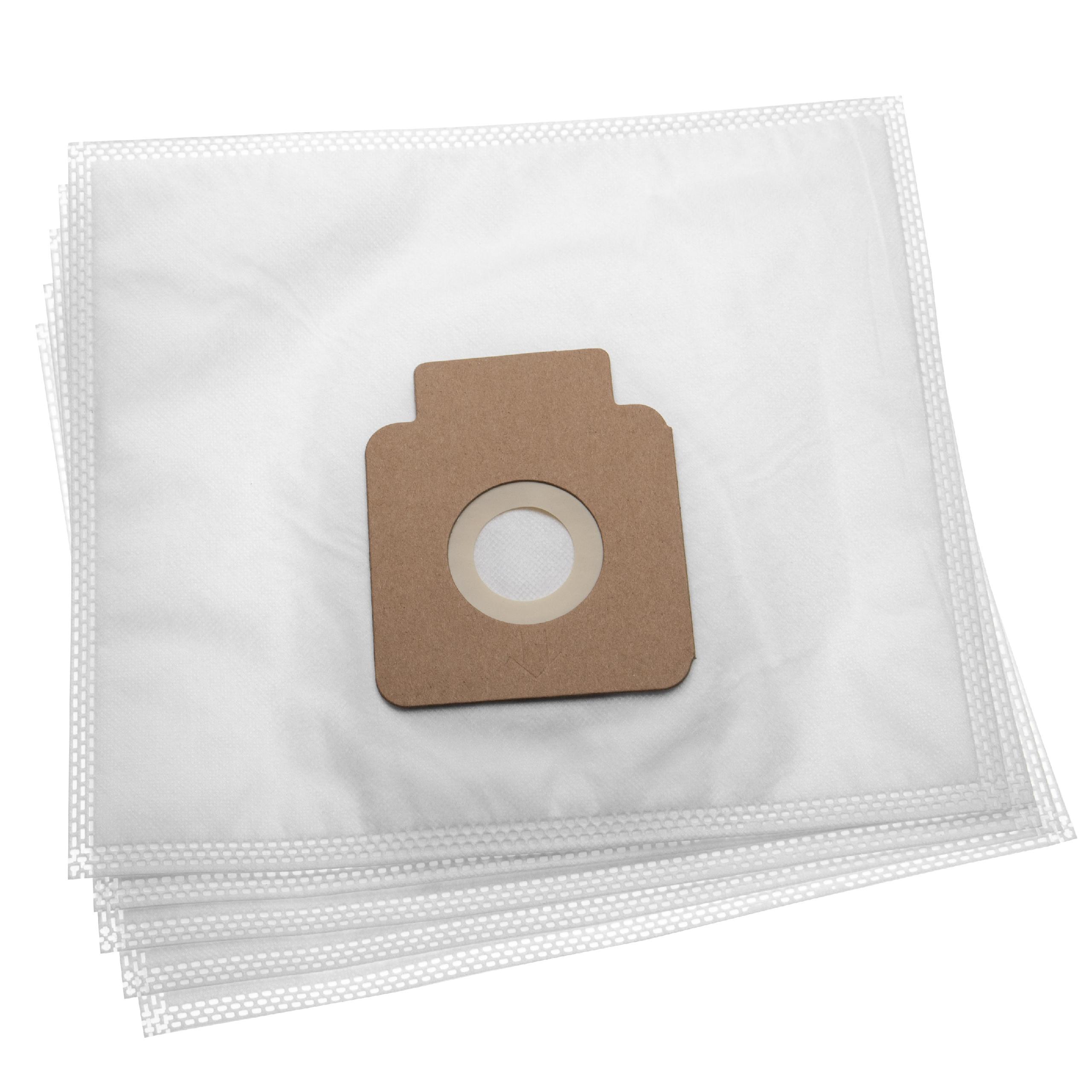 5x Vacuum Cleaner Bag replaces Hoover H58, 35600536, H64, H63 for Privileg - microfleece