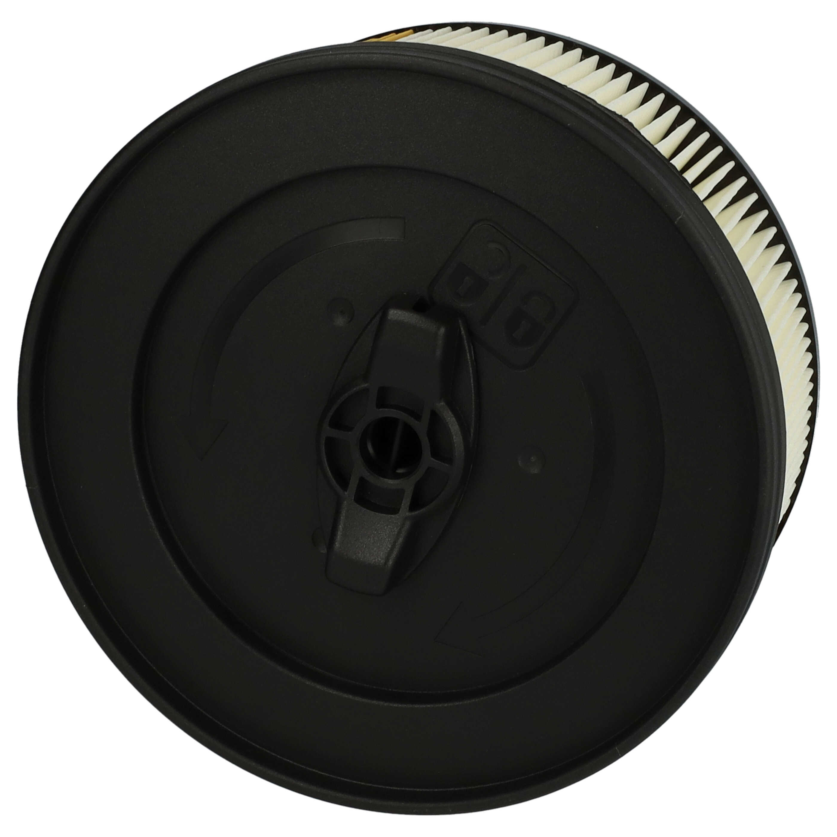 10x Filtro reemplaza Kärcher 6.414-960.0 para aspiradora Kärcher, negro / amarillo
