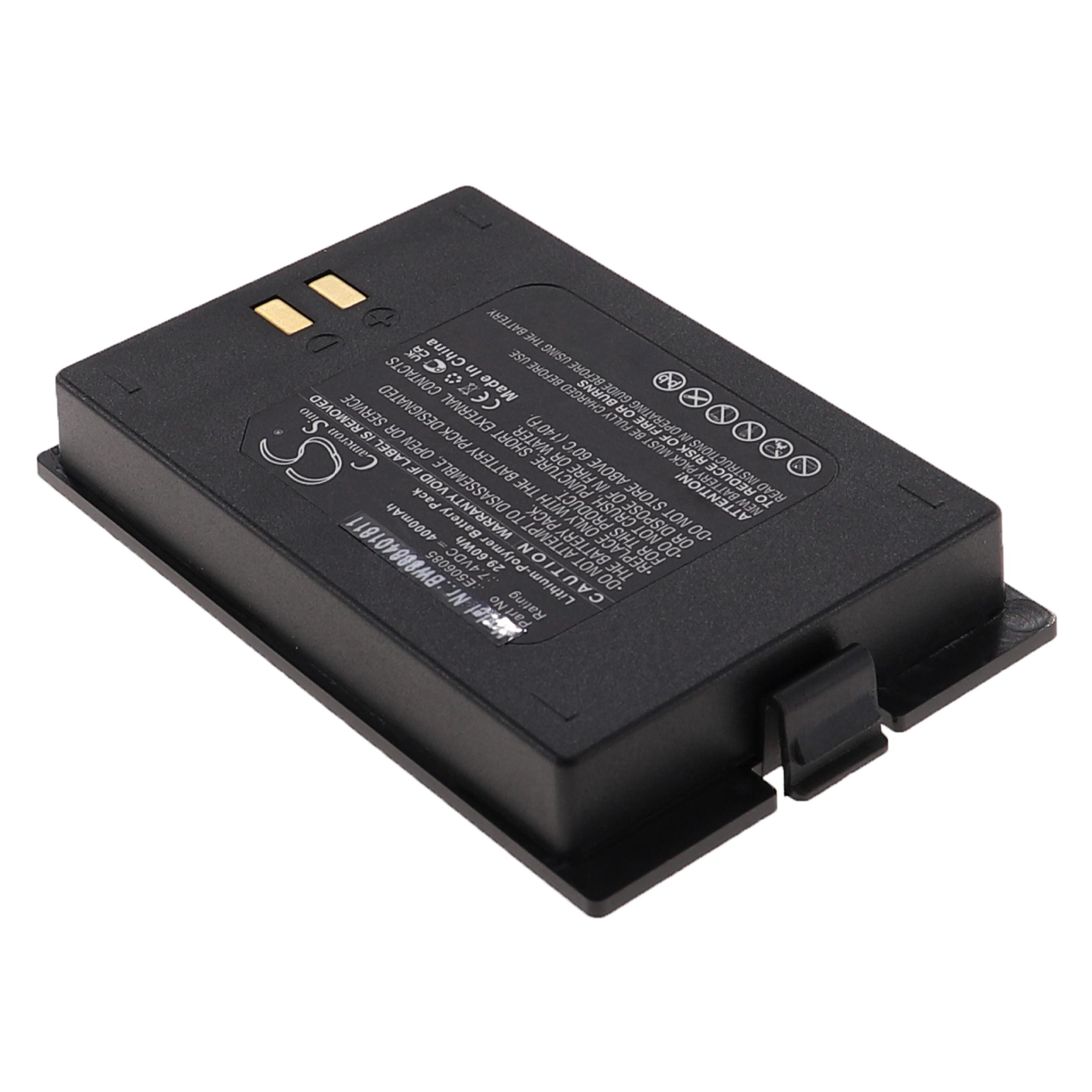 Batteria per dispositivo di misurazione sostituisce Satlink E506085 Satlink - 4000mAh 7,4V Li-Poly