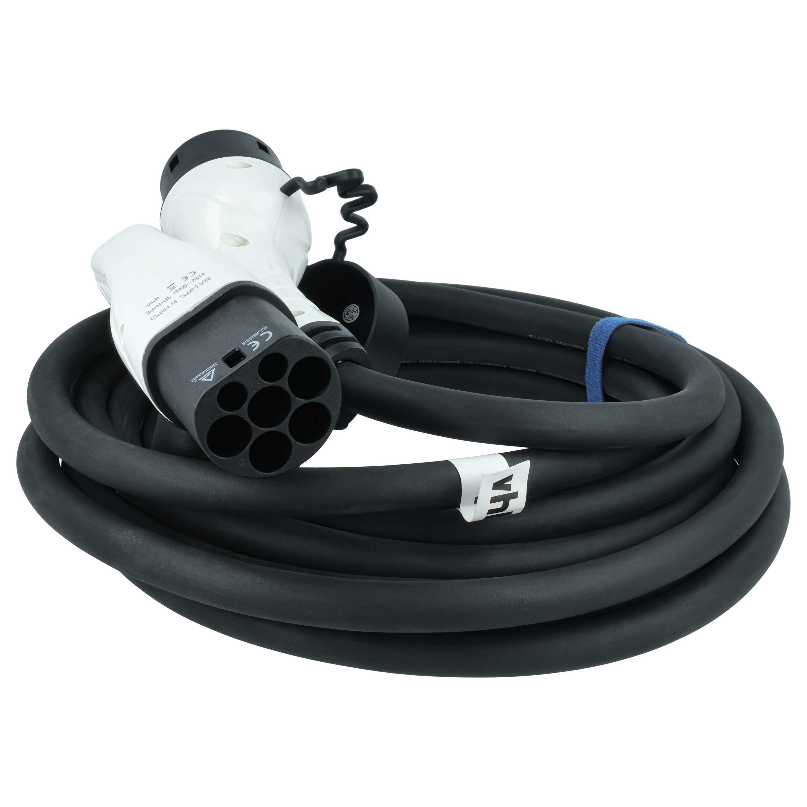 Cavo di ricarica - Cavo da tipo 2 a tipo 2, monofase, 32 A, 7 kW, 7 m