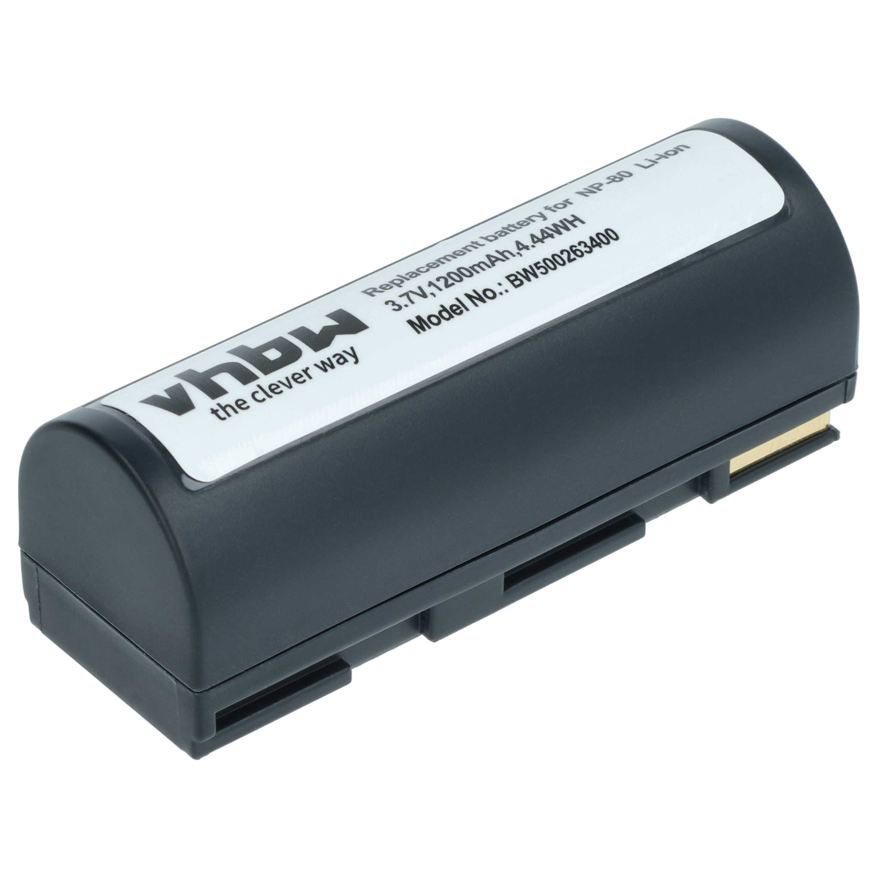 Batería reemplaza Epson EU95 para cámara - 1200 mAh 3,7 V Li-Ion