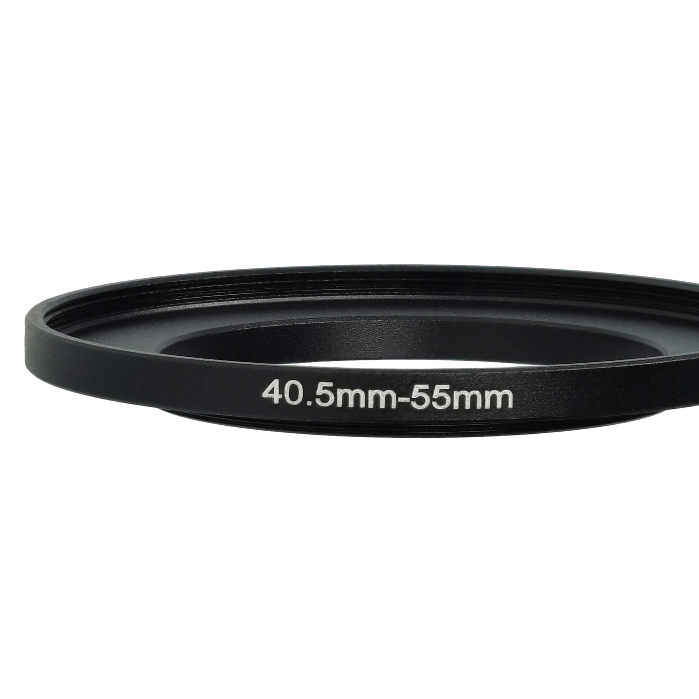Bague Step-up 40,5 mm vers 55 mm pour divers objectifs d'appareil photo - Adaptateur filtre