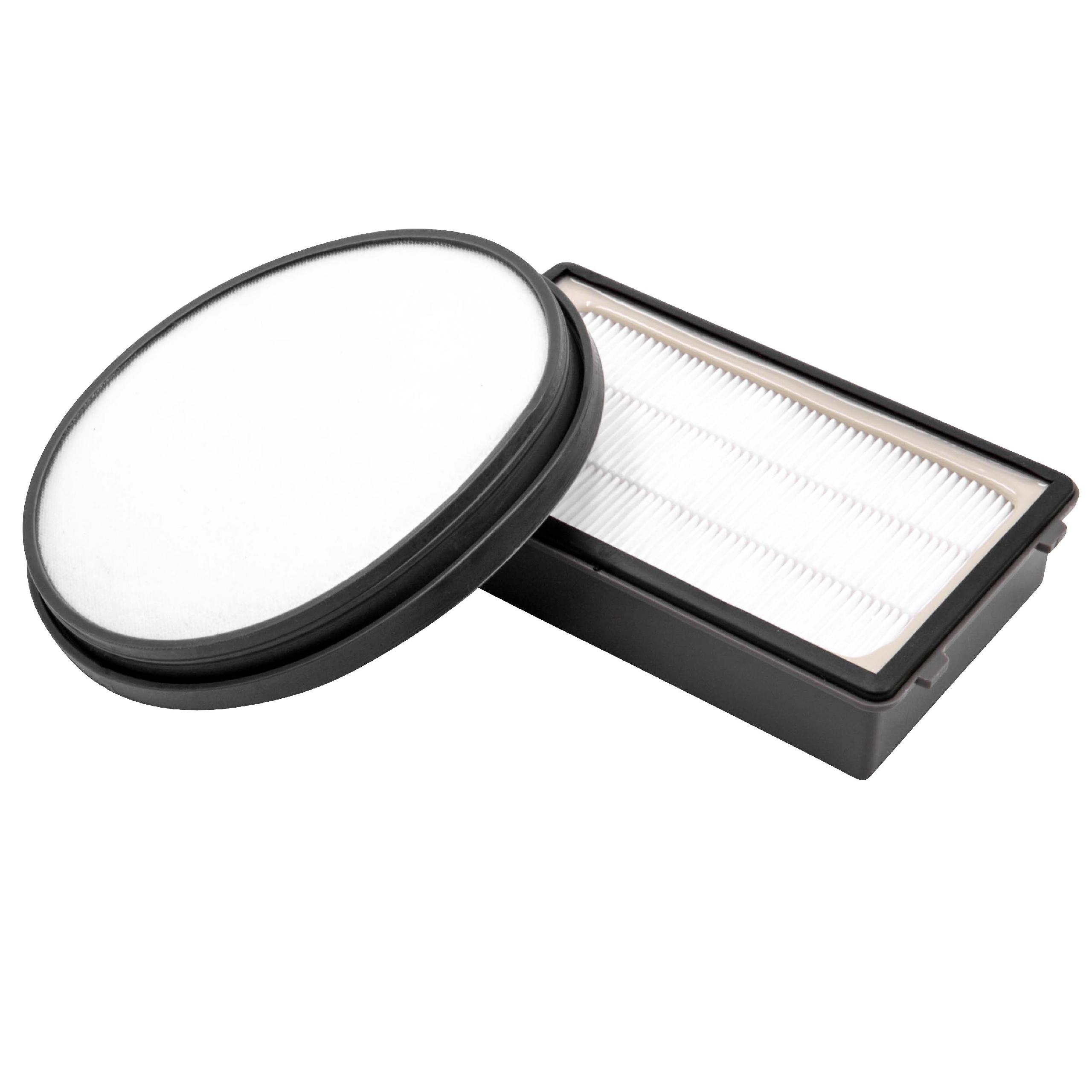 2x Filter Set replaces Rowenta ZR005901 for Moulinex Vacuum Cleaner - Vacuum Cleaner Filter Set