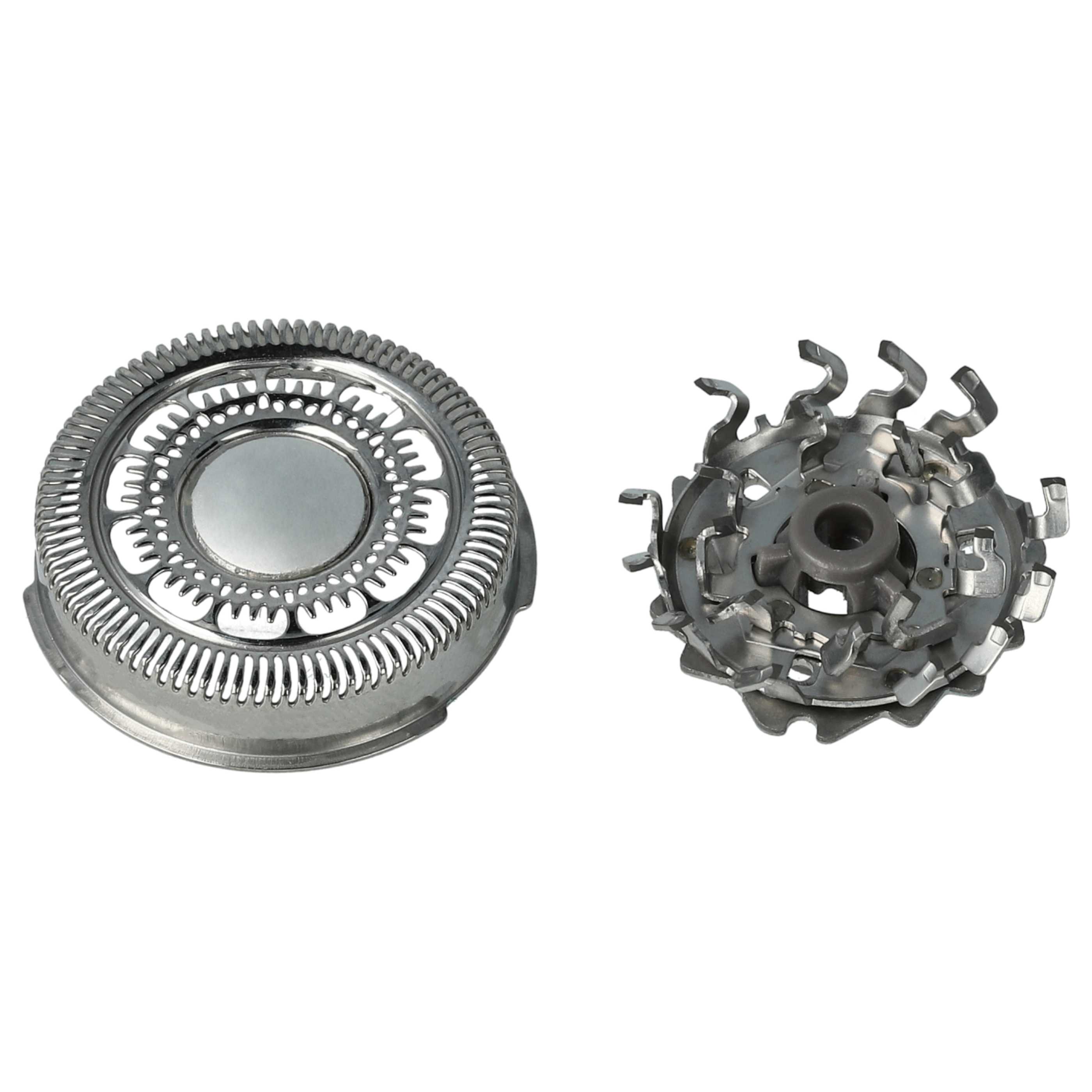 9x cabezales para afeitadoras para Philips s7520, s9000, s9031, s9111, s9161, s9711 - plata
