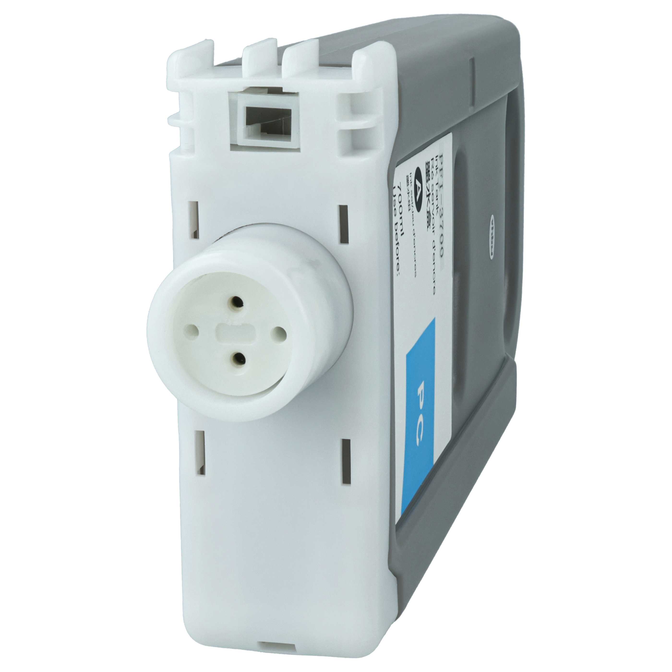 Ink Cartridge as Exchange for Canon PFI-3700 PC for Canon Printer - Photo Cyan 700 ml