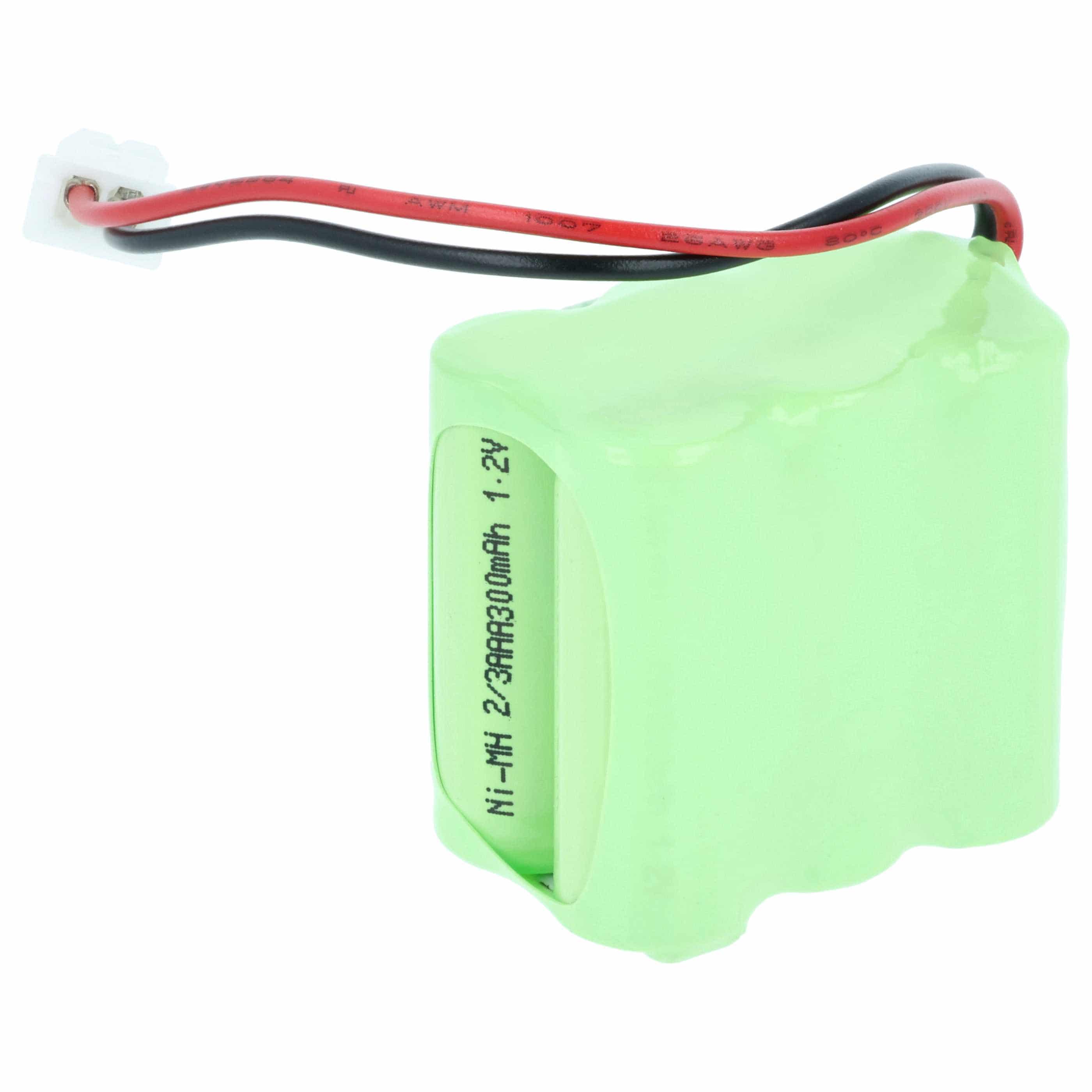 Dog Trainer Battery replaces Dogtra 37AAAM6YMX, DC-7, EDT102, 40AAAM6YMX, BP-15, BP15RT - 300 mAh 7.2 V NiMH
