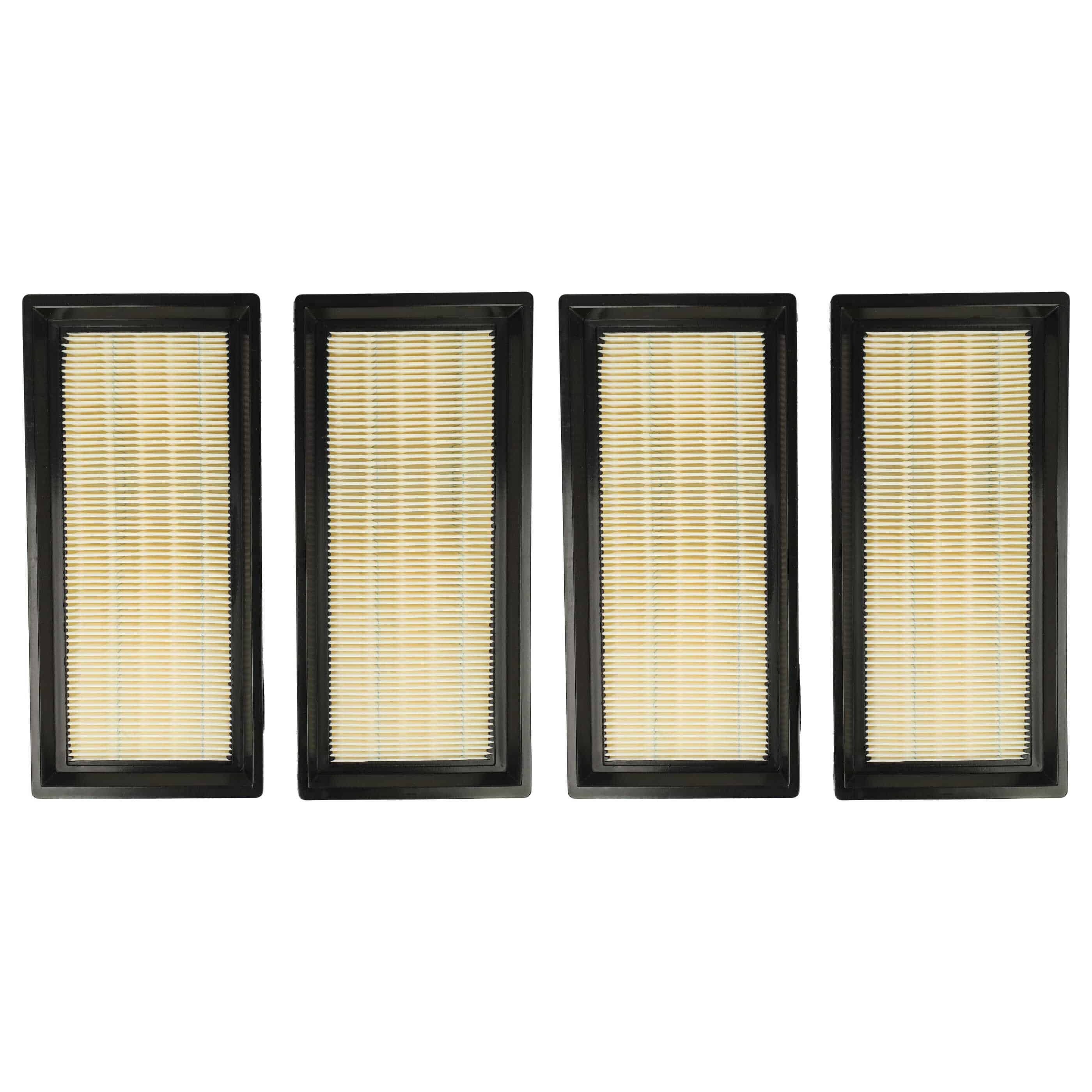 4x main filter replaces Nilfisk 302002842 for Festool Vacuum Cleaner