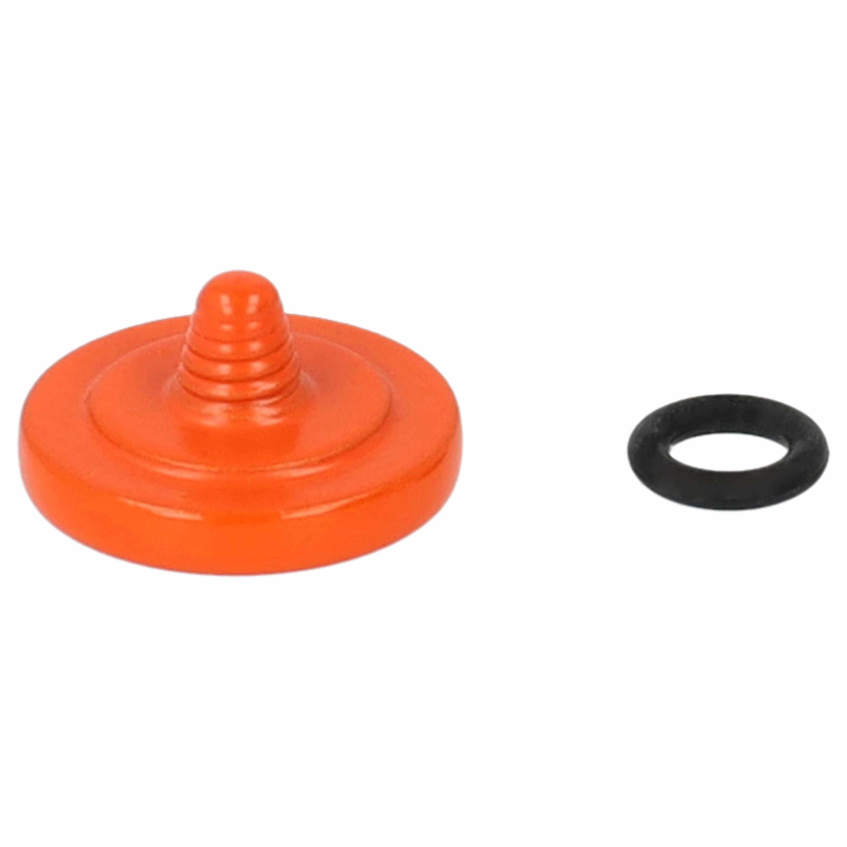 Release Button suitable for X-E1 FujifilmCamera etc. - Metal, Orange