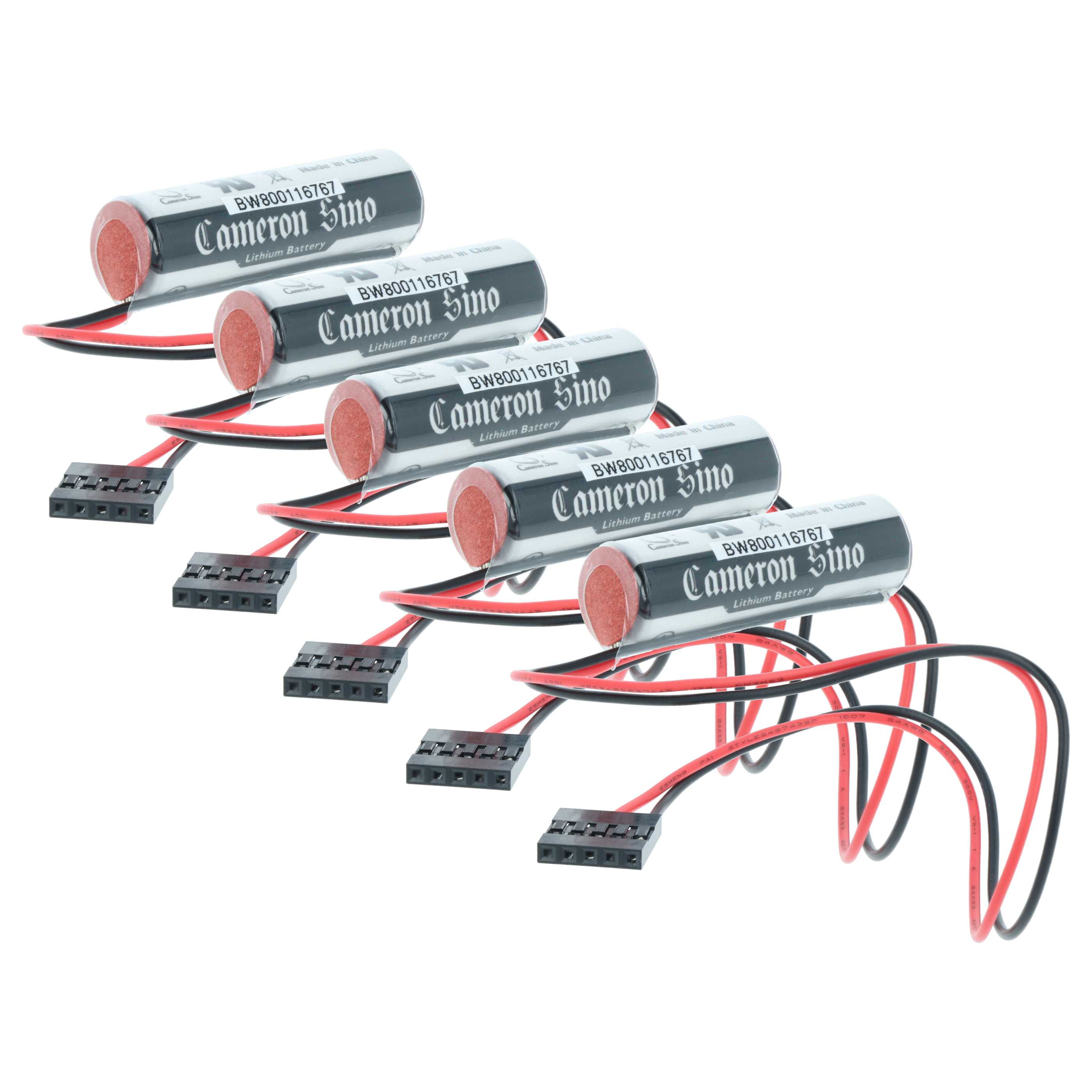 5x BateriaAkumulator do sterownika zamiennik Toshiba ER6V, 479348-1 - 2000 mAh 3,6 V Li-MnO2